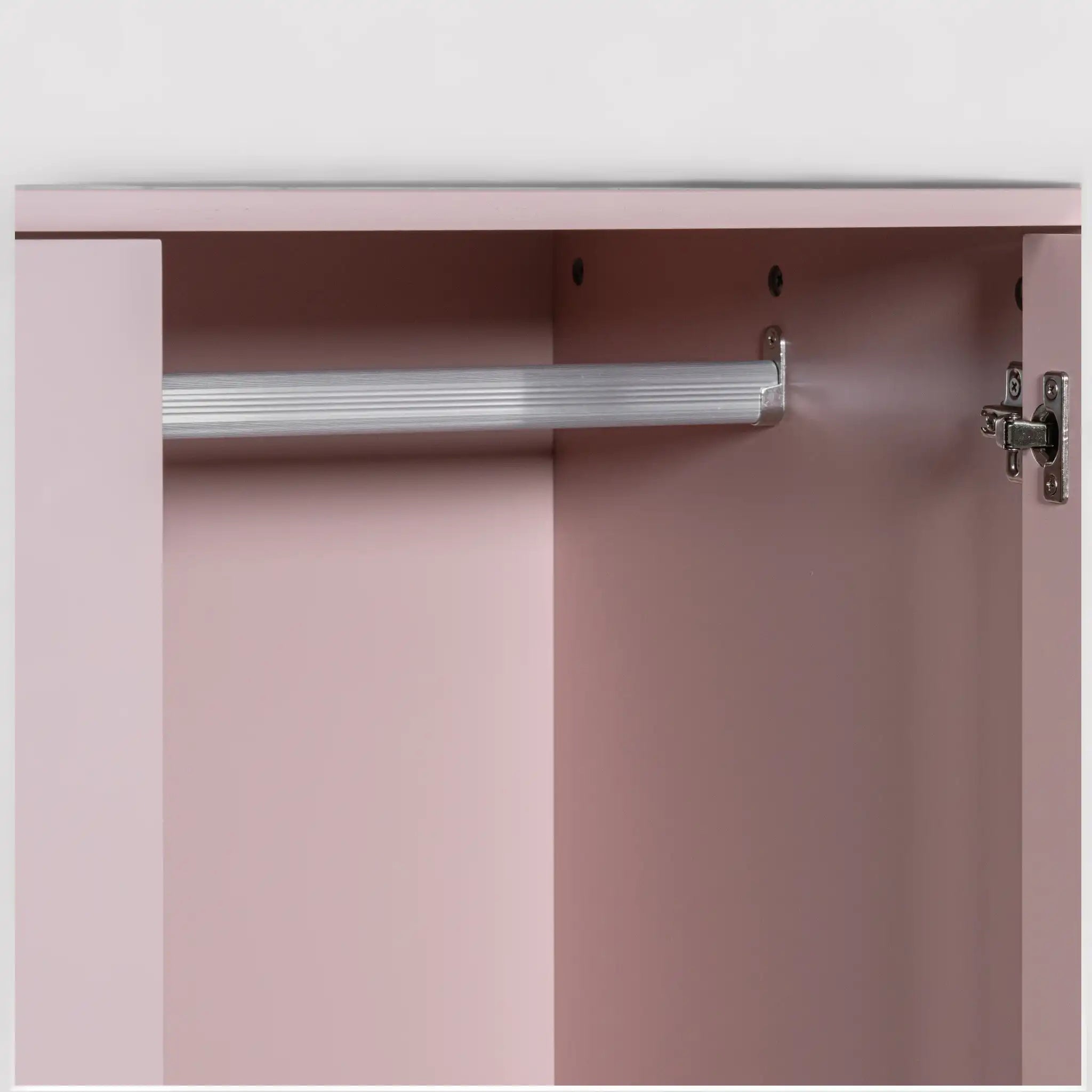 Amchor - Armadio rosa per cameretta montessoriana