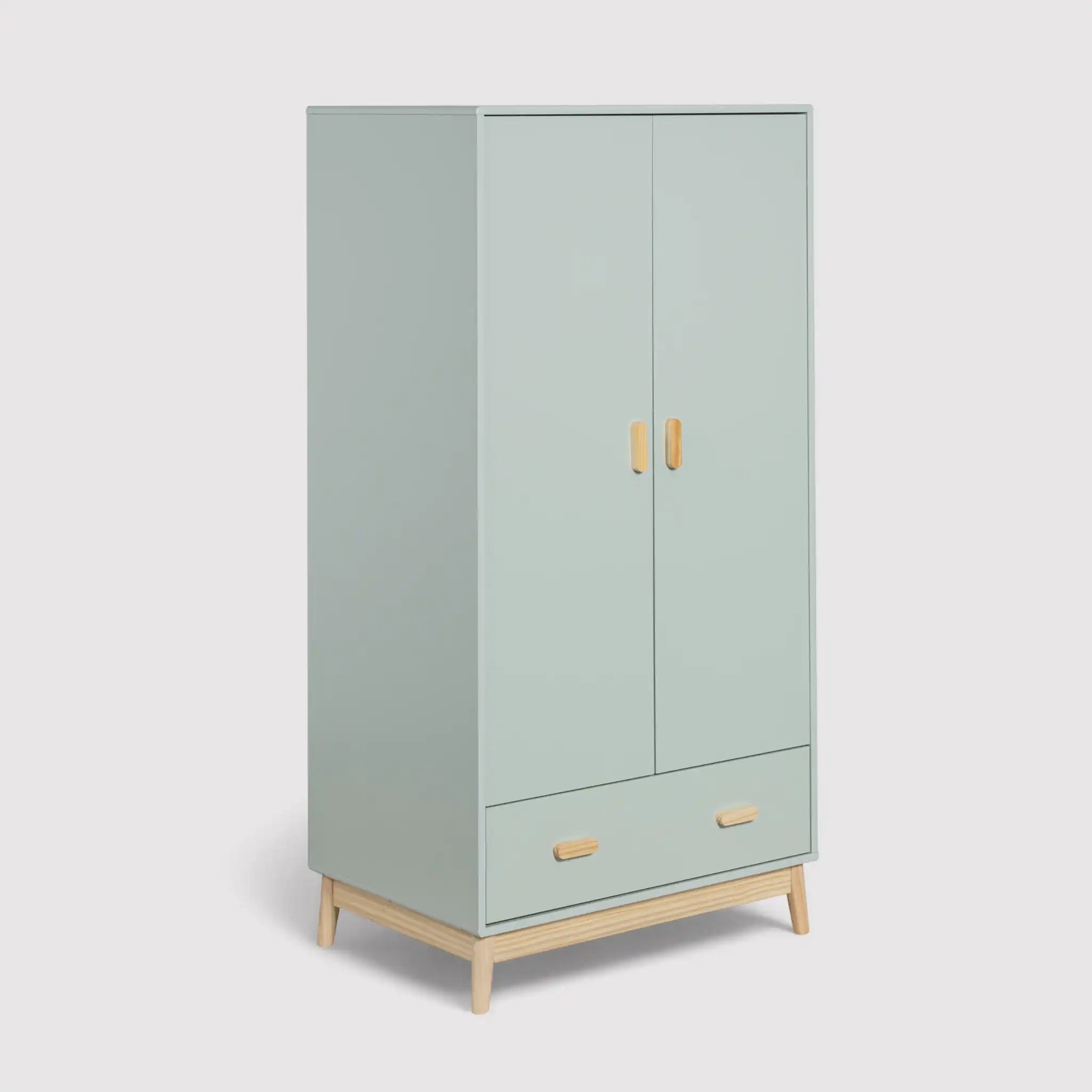 Kala - Armadio per bambini con 1 cassetto e 2 ante