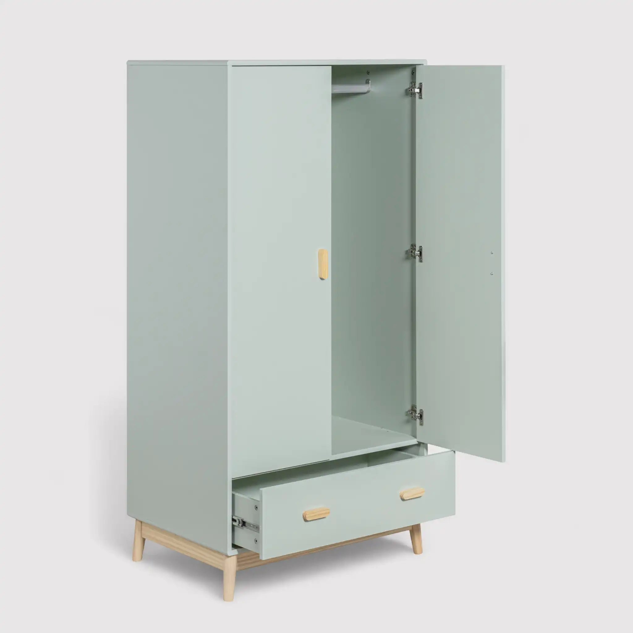 Kala - Armoire pour enfants avec 1 tiroir et 2 portes