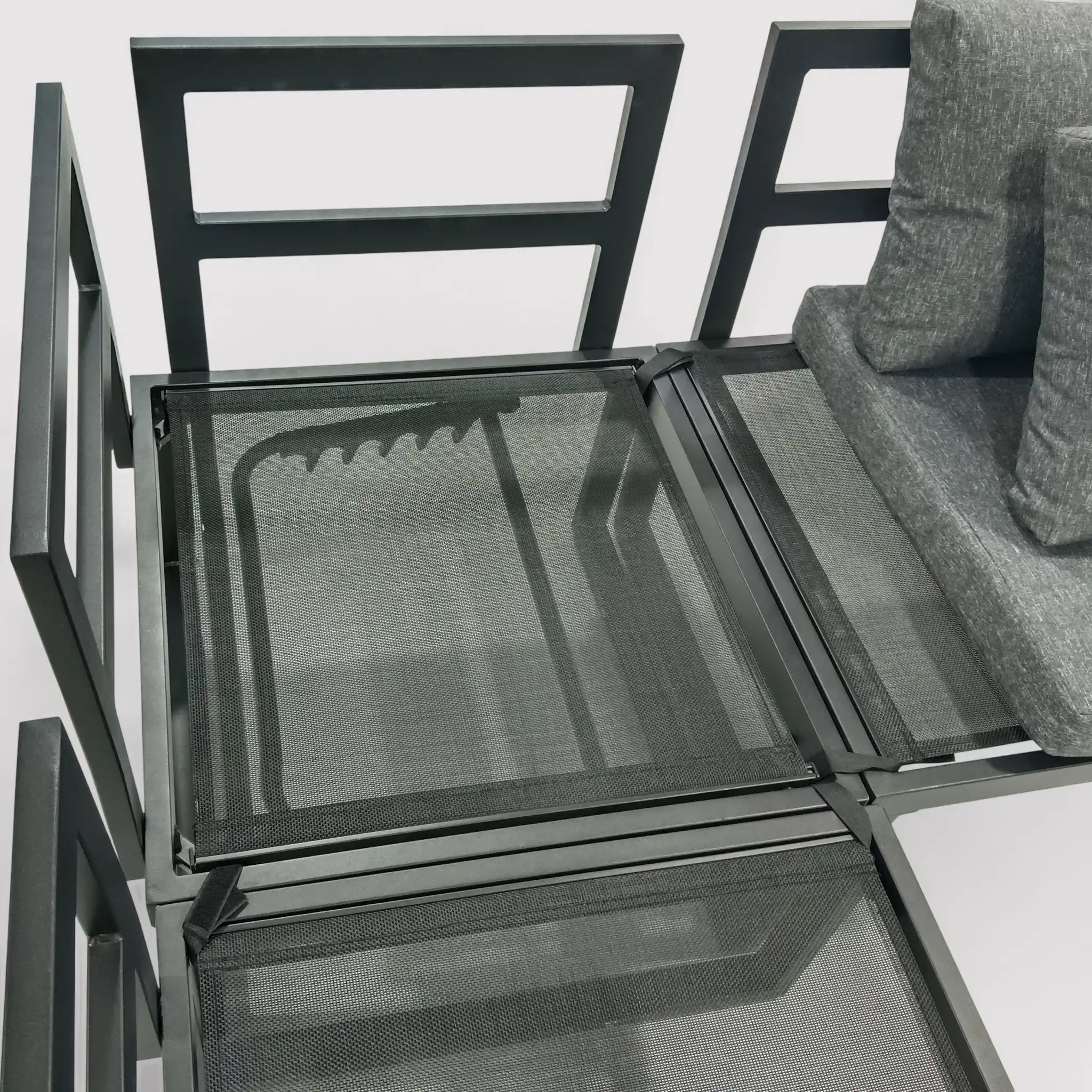 Yama - Salon de jardin avec 2 canapés et table basse