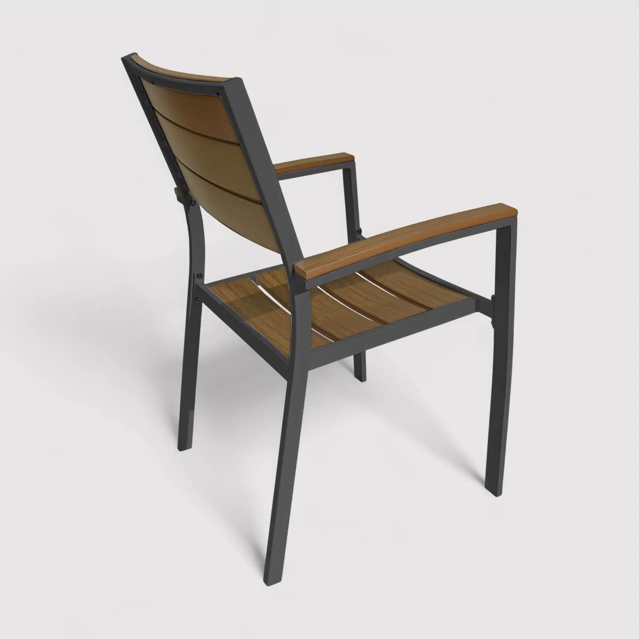 Calden - Set 2 sedie da giardino in stile moderno