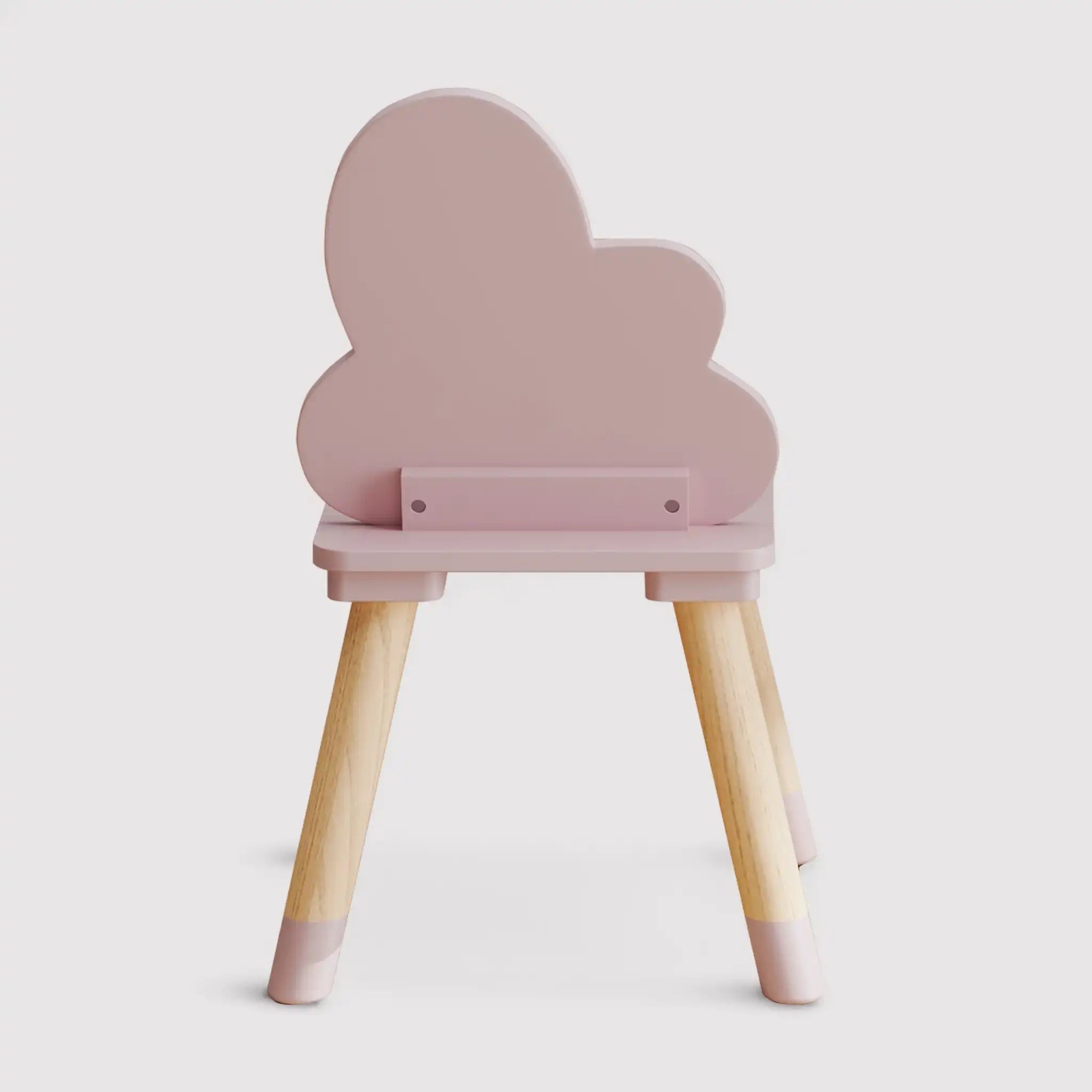 Pirasa - Set 2 sedie rosa per cameretta montessoriana