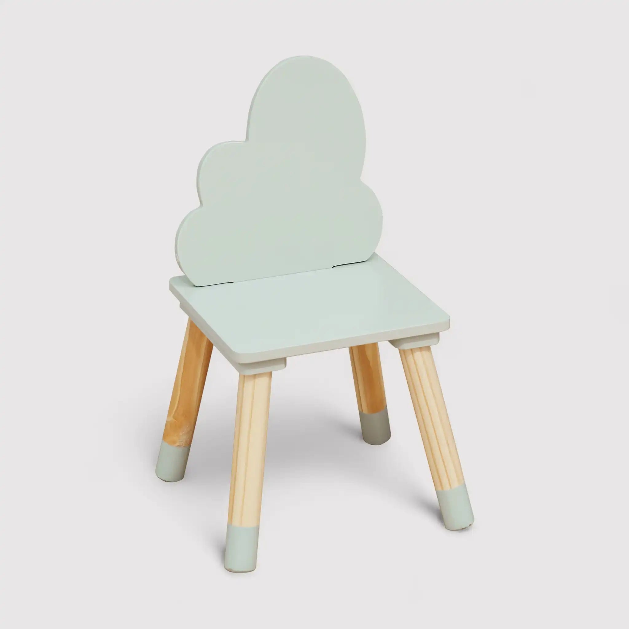 Aspasia - Set 2 seggiole verde acqua per camera dei bimbi