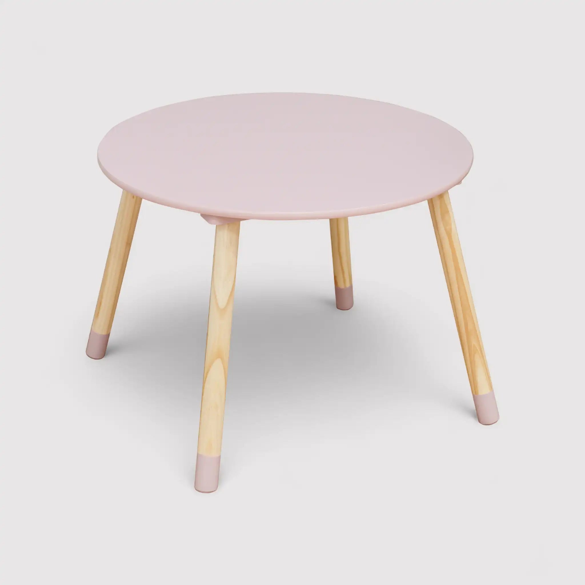 Hely - Set tavolino e 2 seggiole rosa per bambini