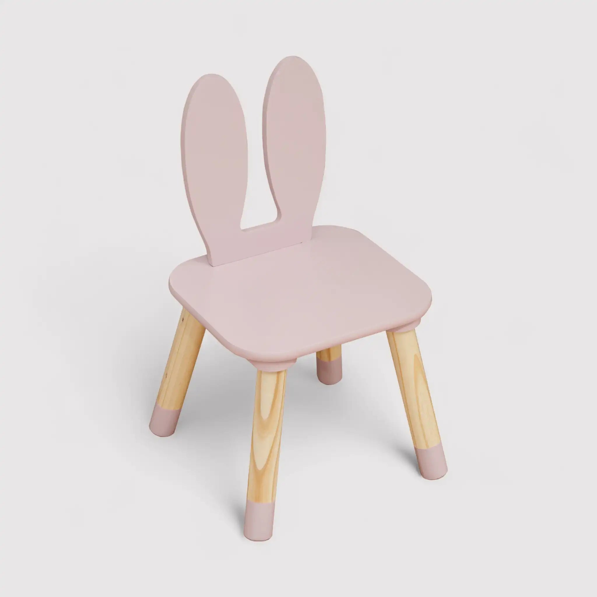 Hely - Set tavolino e 2 seggiole rosa per bambini