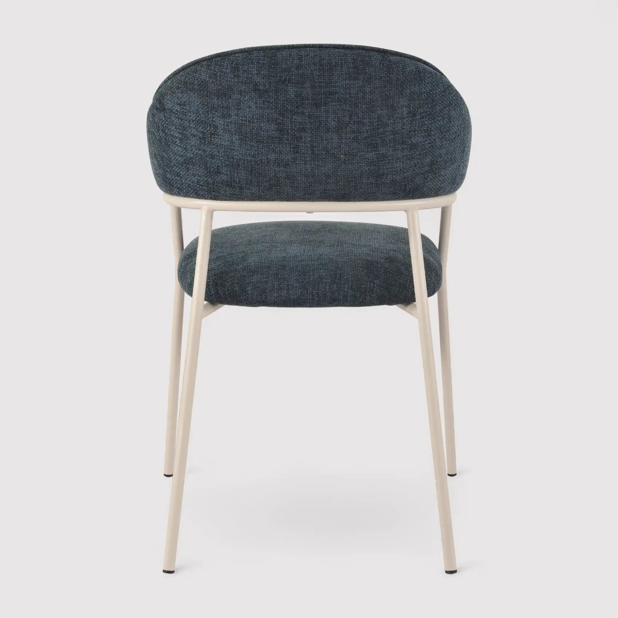 Guanabana - Set 2 sedie design blu petrolio per casa o studio