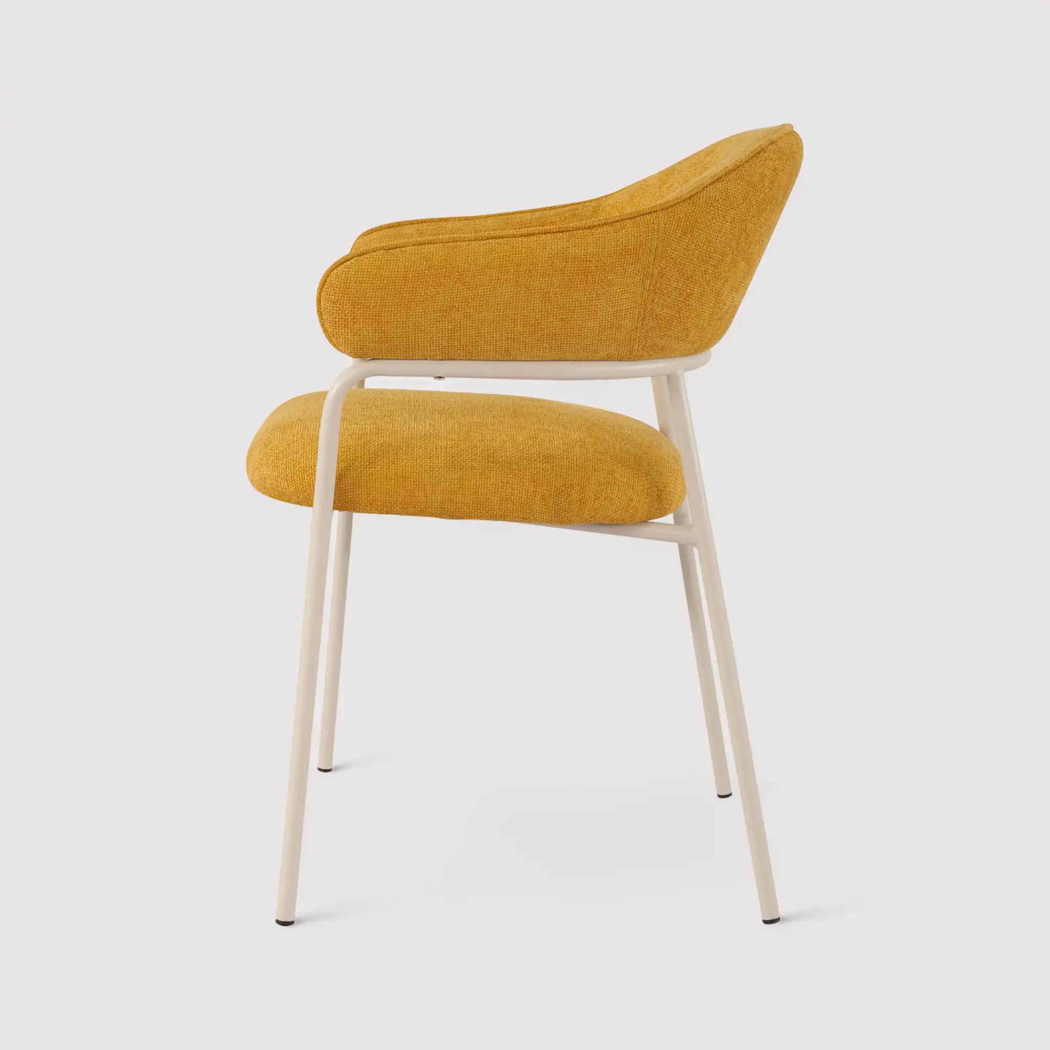 Piesang - Set 2 sedie moderne design color giallo senape