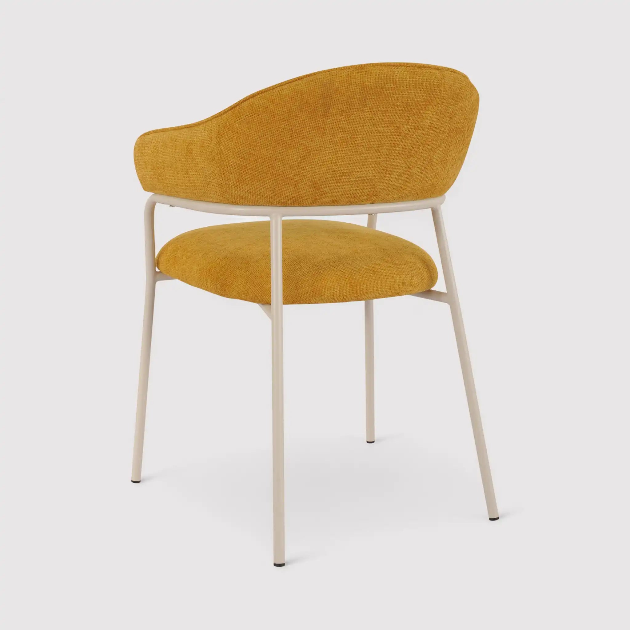 Piesang - Set 2 sedie moderne design color giallo senape