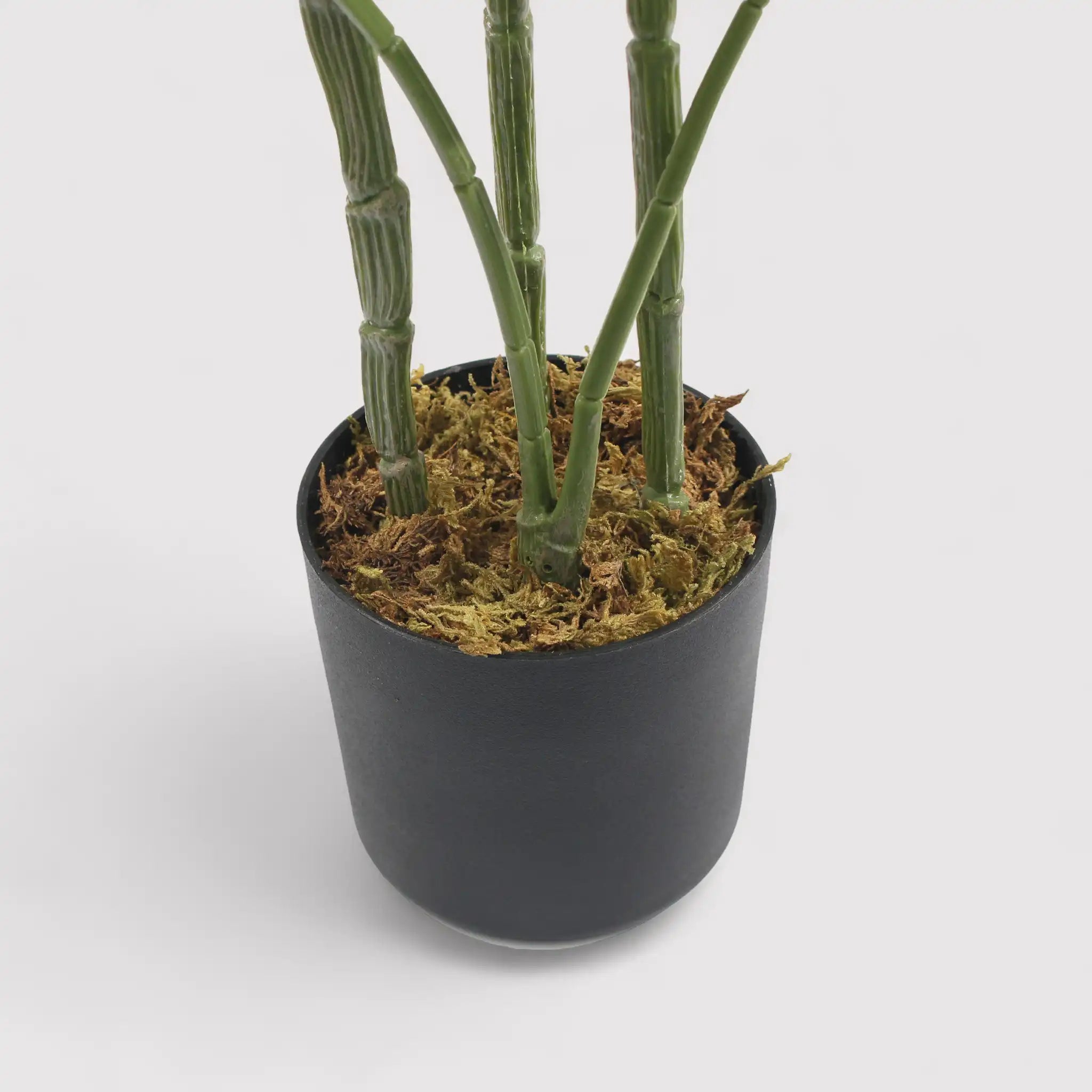 Emas - Pianta di monstera artificiale da arredamento H 90 cm