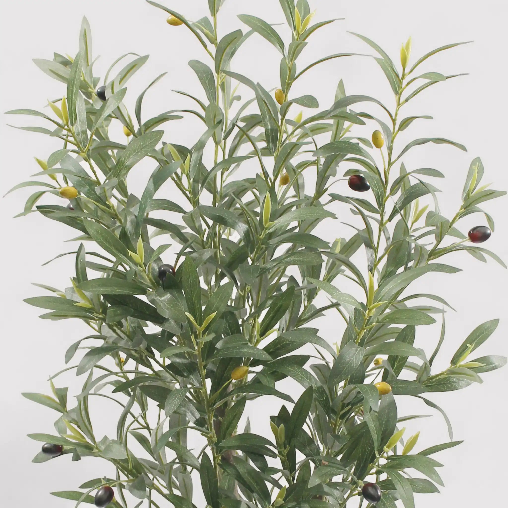 Thoka - Piccola pianta artificiale di ulivo con vaso H 120 cm