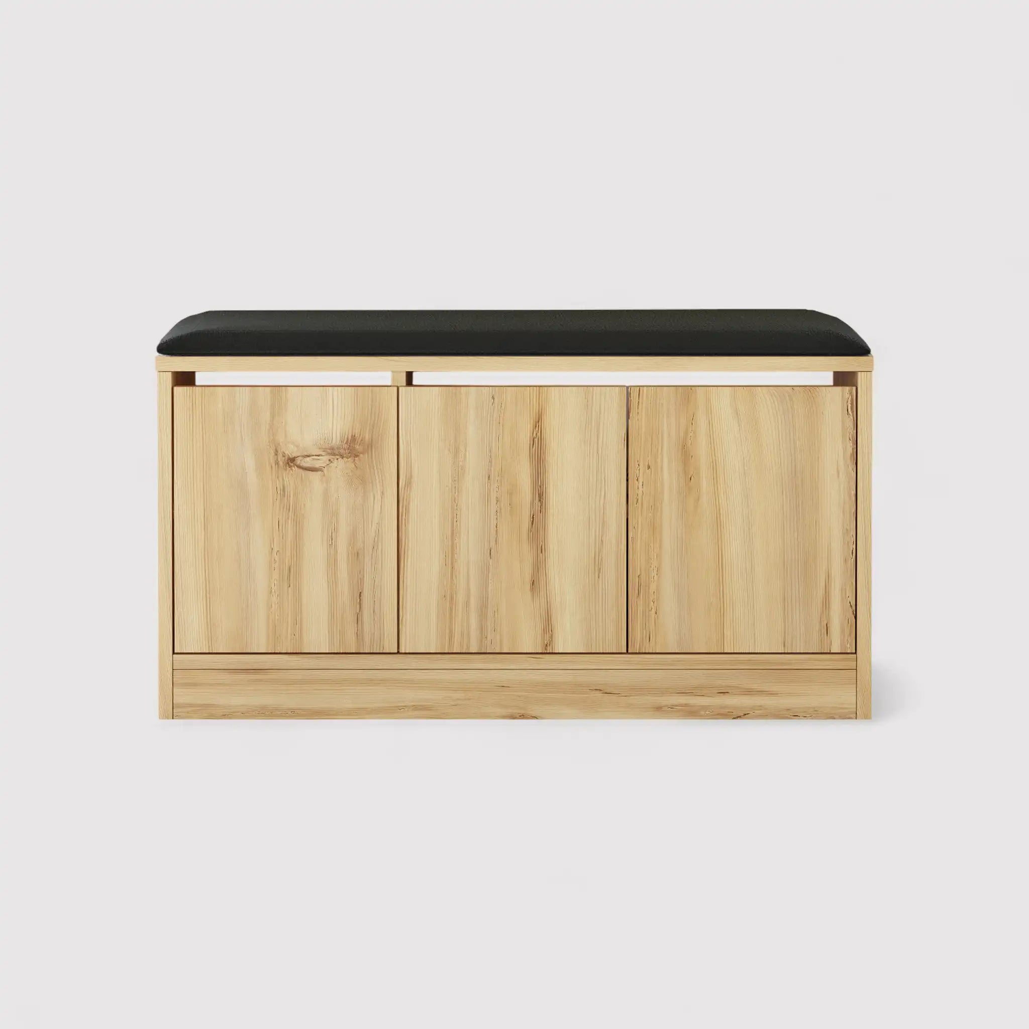 Salasal - Panca da ingresso moderna con 2 vani per scarpe