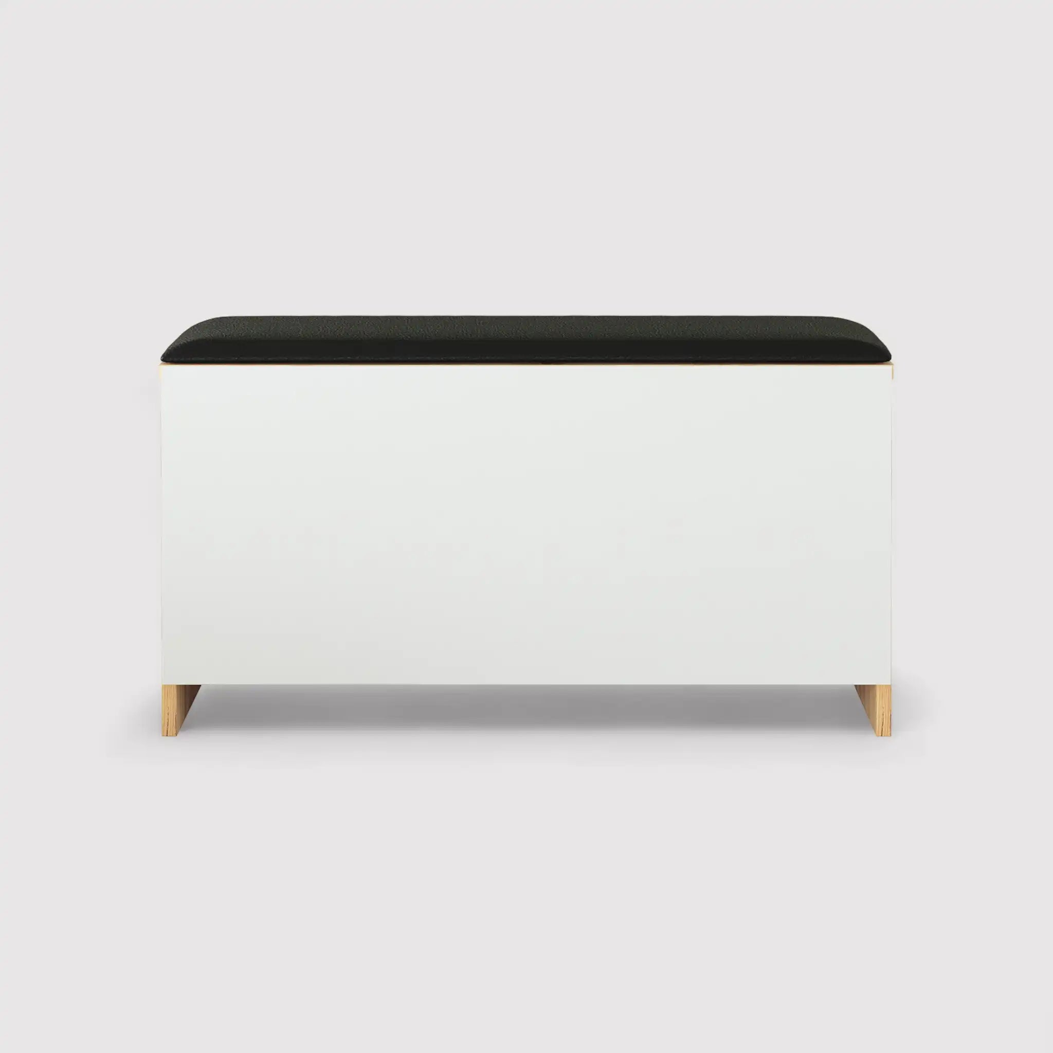 Salasal - Panca da ingresso moderna con 2 vani per scarpe