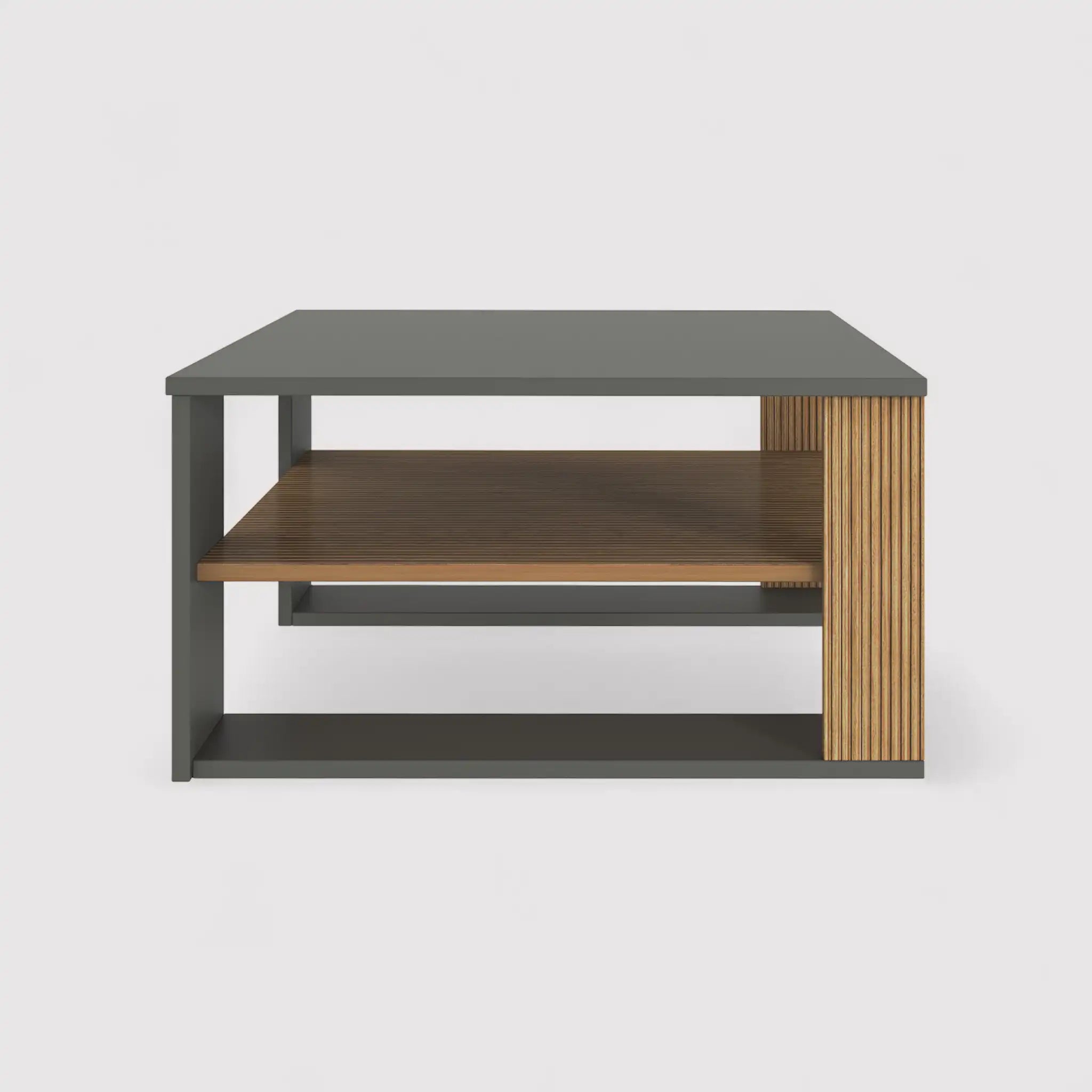 Kabak - Tavolino basso quadrato per salotto moderno