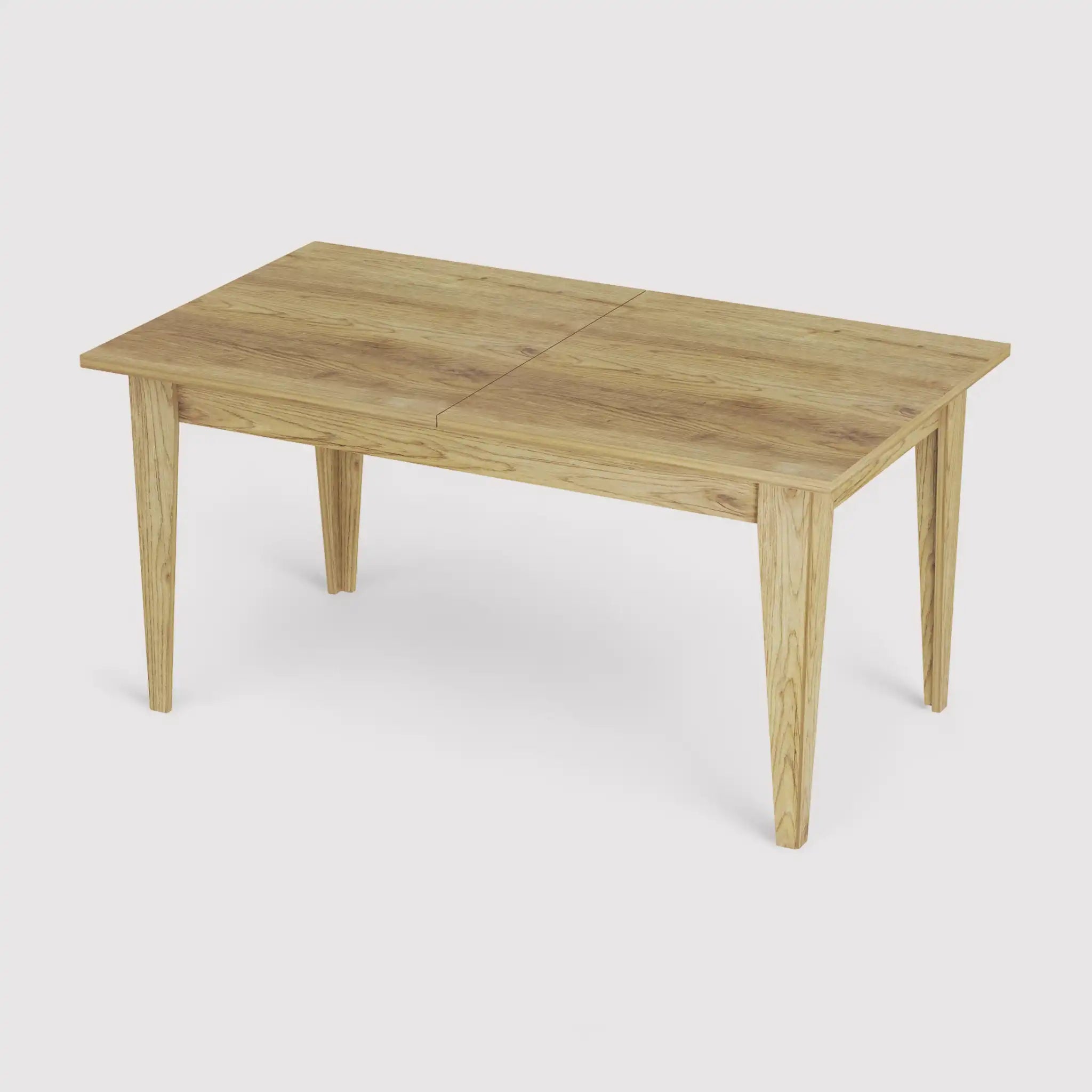 Graviola - Tavolo rettangolare allungabile marrone per salotto