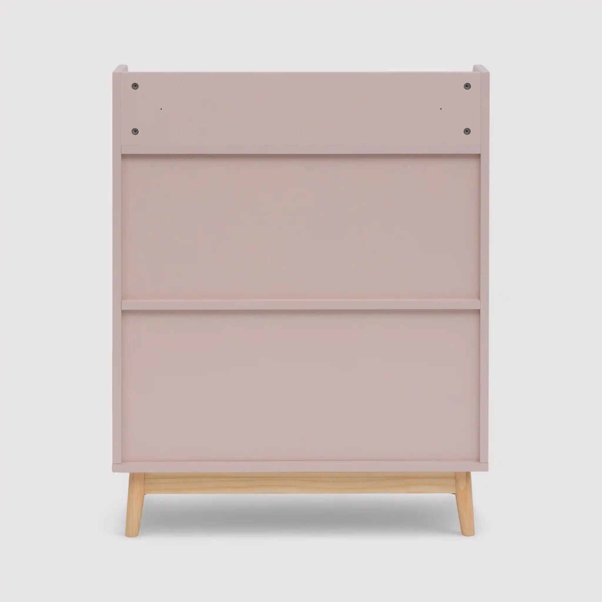 Bataw - Libreria montessoriana rosa con 3 ripiani