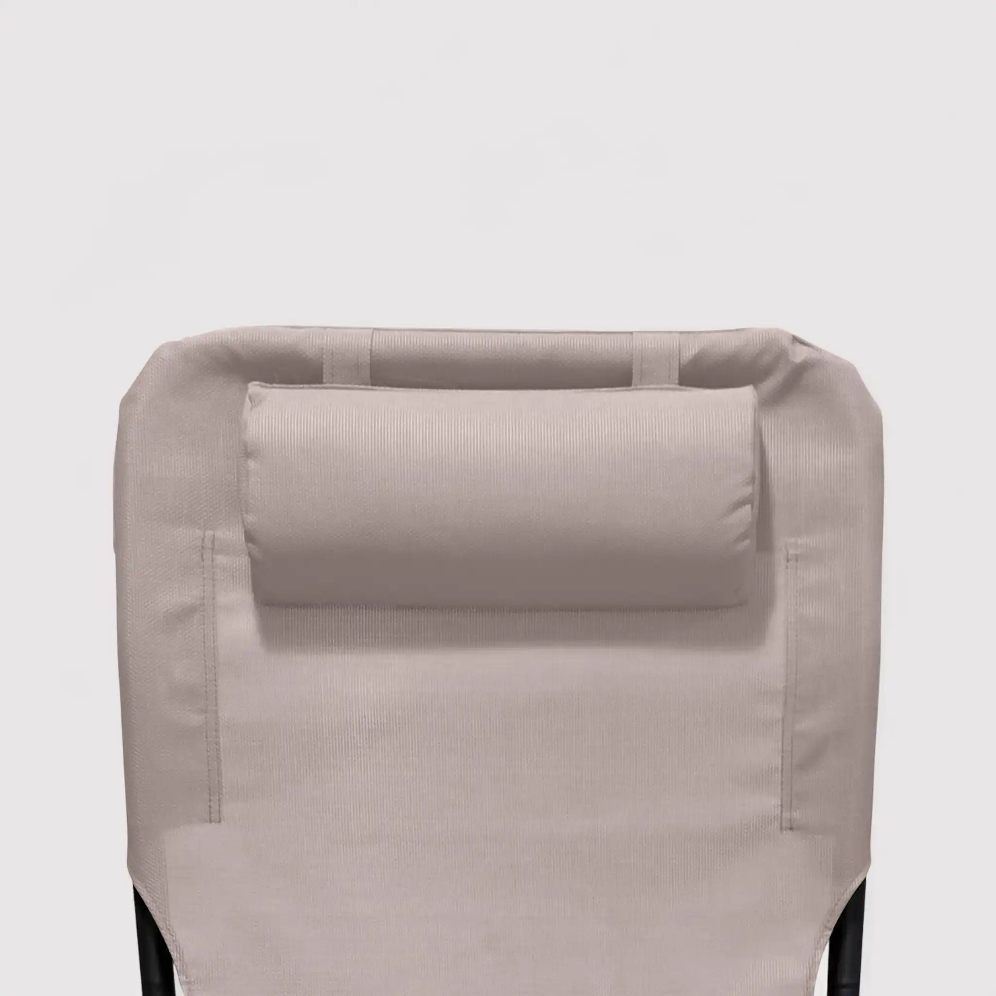 Tamatin - Sedia reclinabile beige da esterno con braccioli