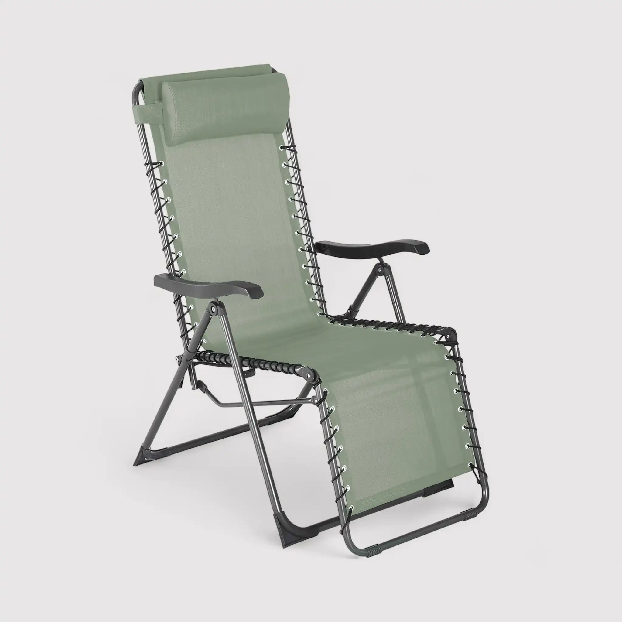 Jais - Sdraio zero gravity verde per giardino o camping