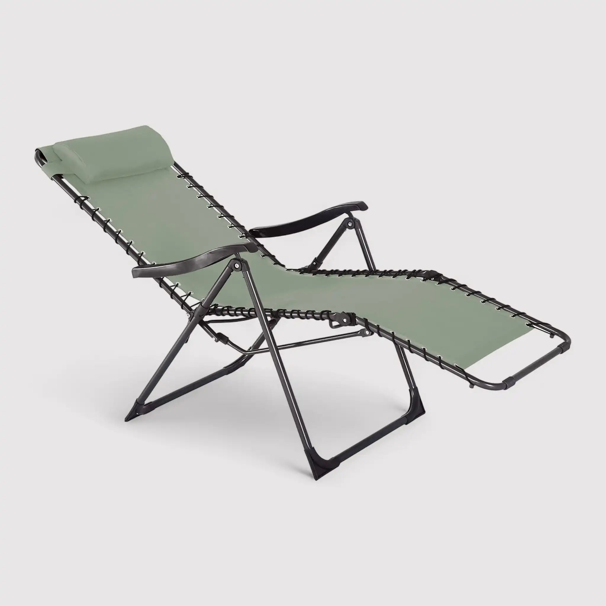 Jais - Sdraio zero gravity verde per giardino o camping