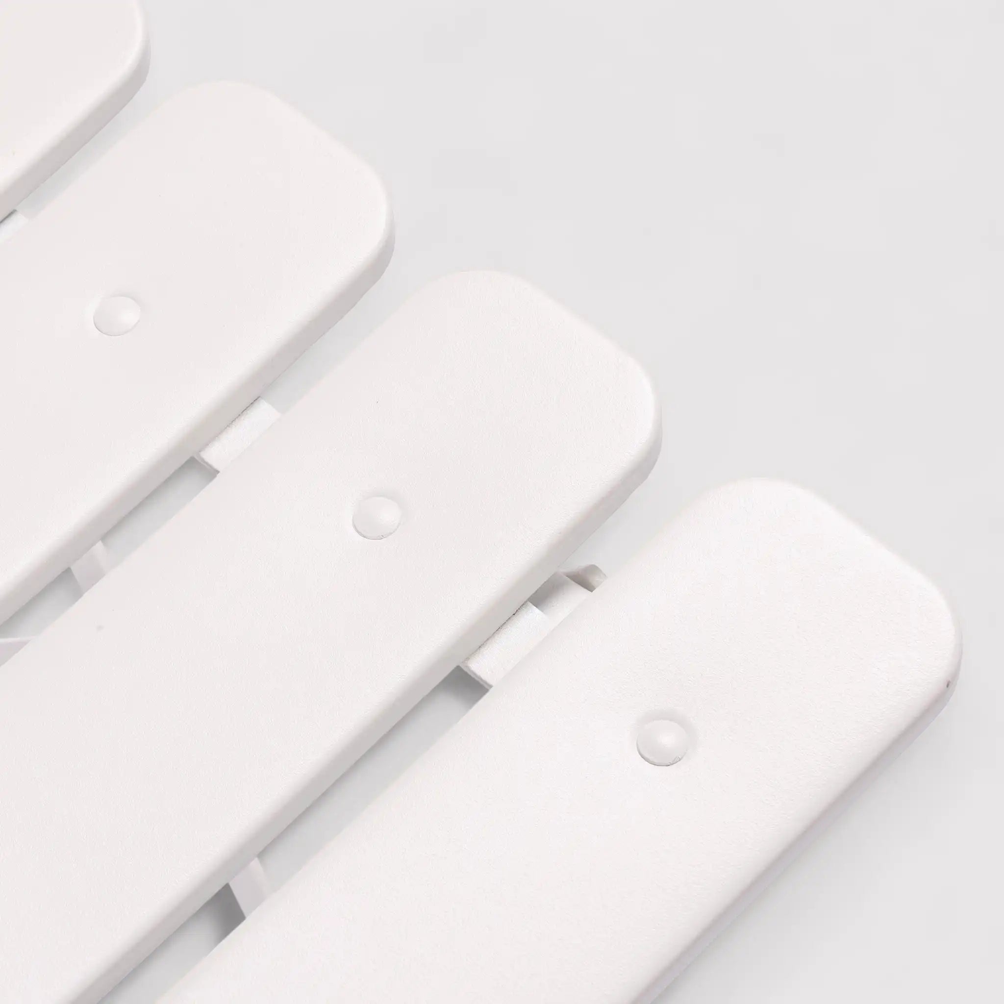 Berenj - Set bistrot bianco per balcone con tavolino e 2 sedie