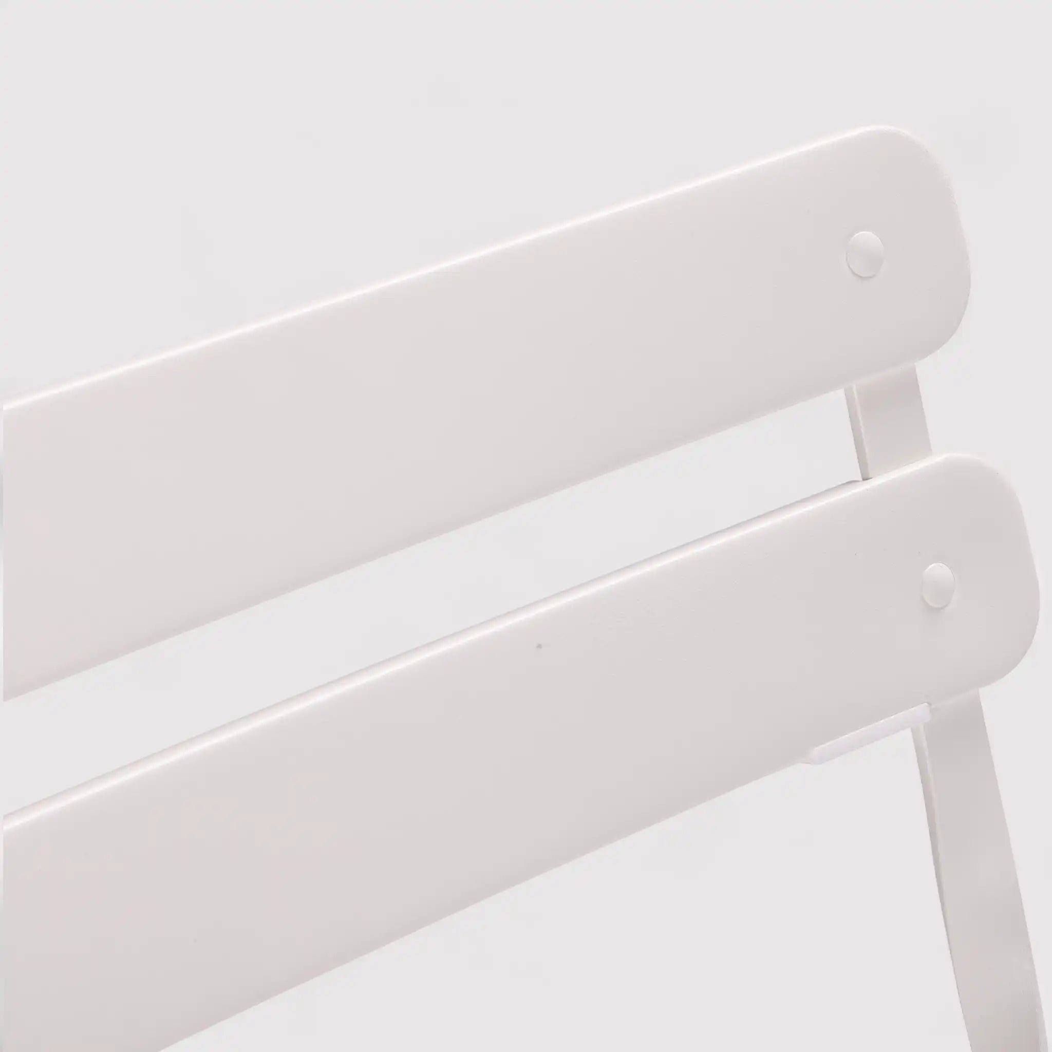 Berenj - Set bistrot bianco per balcone con tavolino e 2 sedie