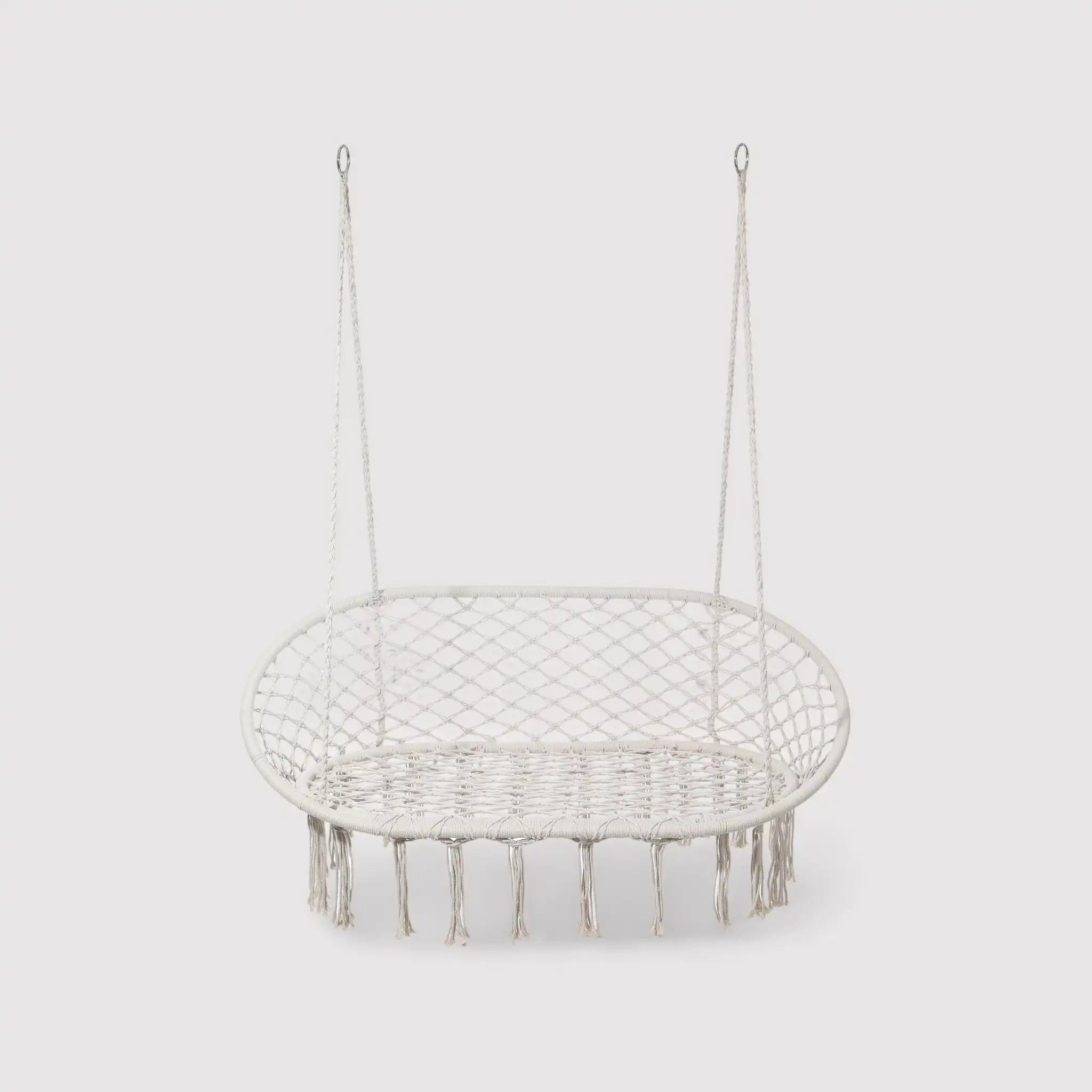 Gahat - Poltrona sospesa a 2 posti bianco crema