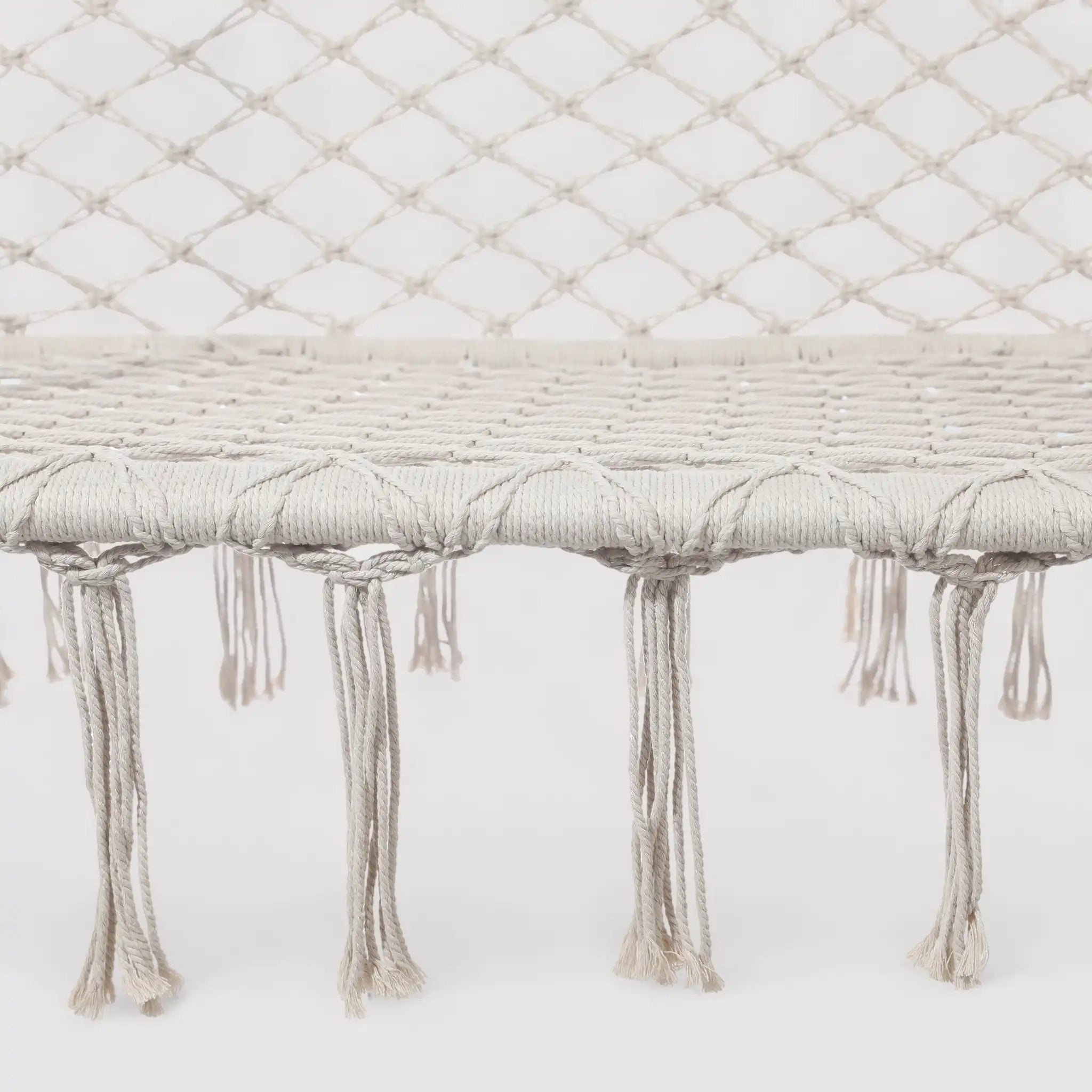 Gahat - Poltrona sospesa a 2 posti bianco crema