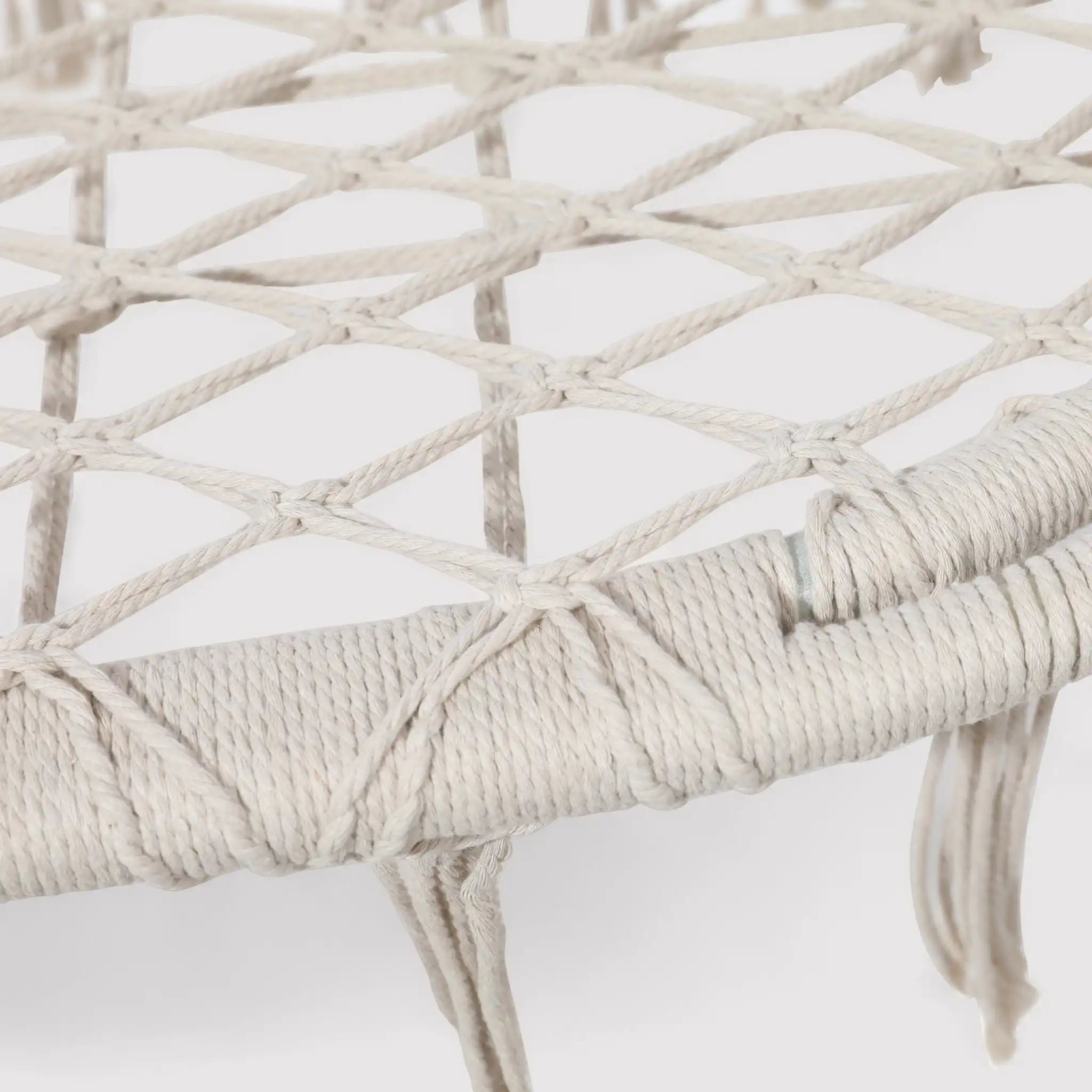 Gahat - Poltrona sospesa a 2 posti bianco crema