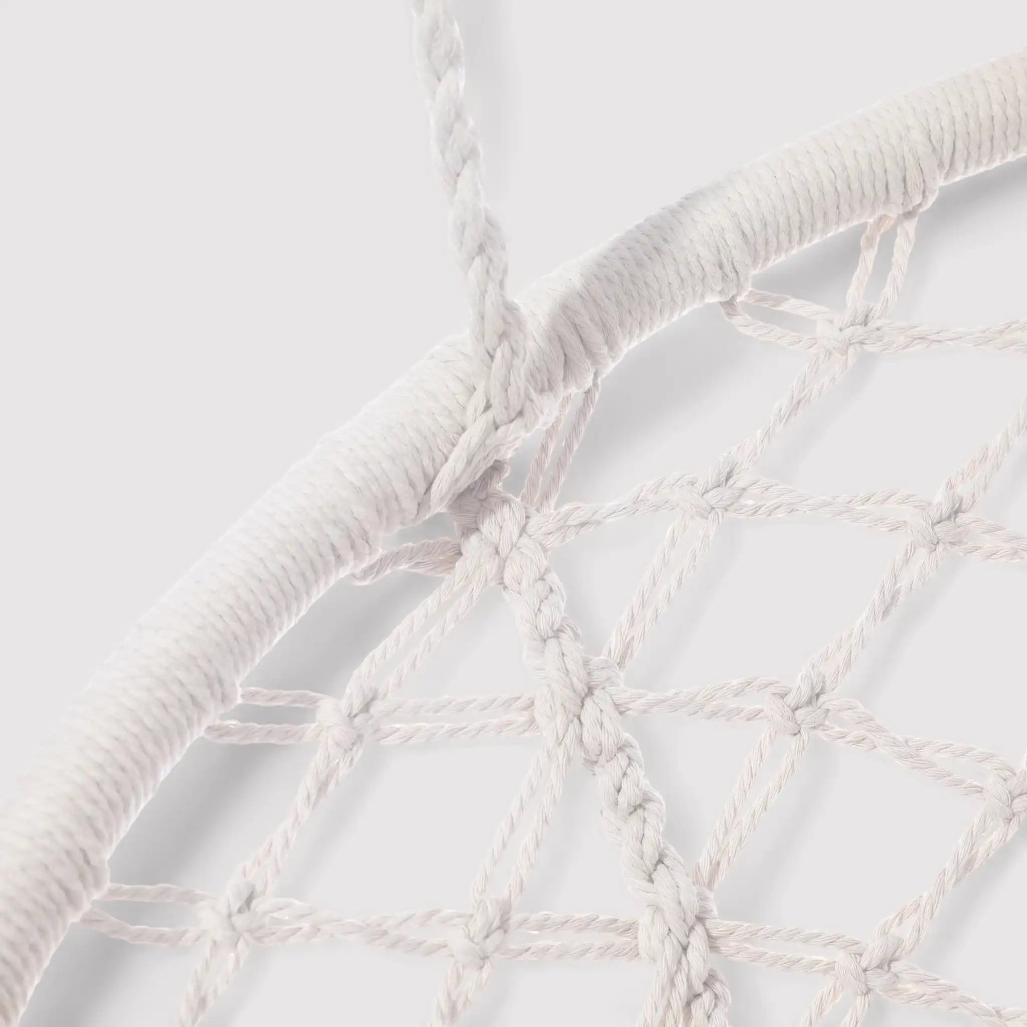 Kadyos - Poltrona sospesa bianco crema da giardino o per salotto