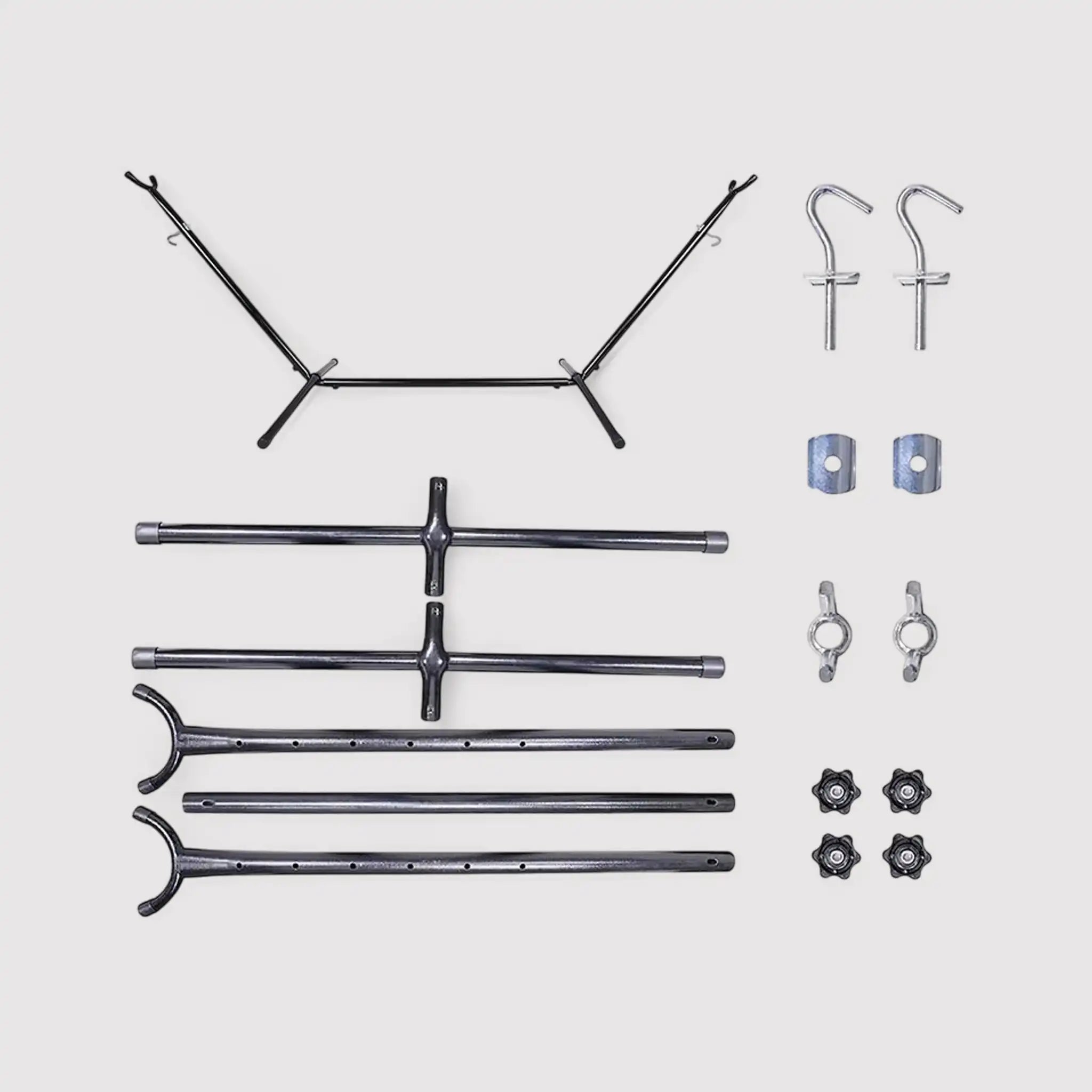 Cotyledo - Supporto per amaca da esterno in ferro L 275 cm