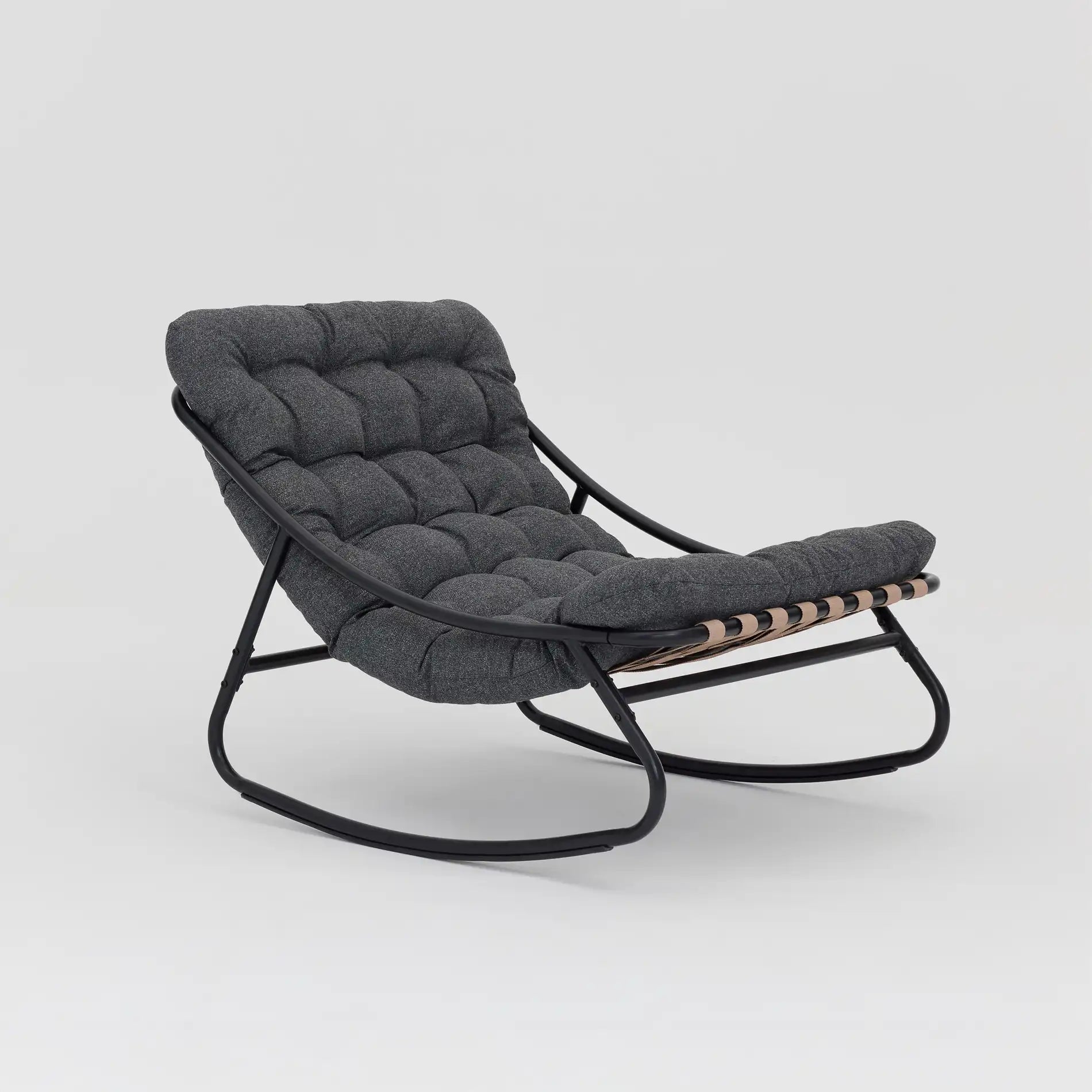 Maskat - Sedia a dondolo grande per esterno o interno