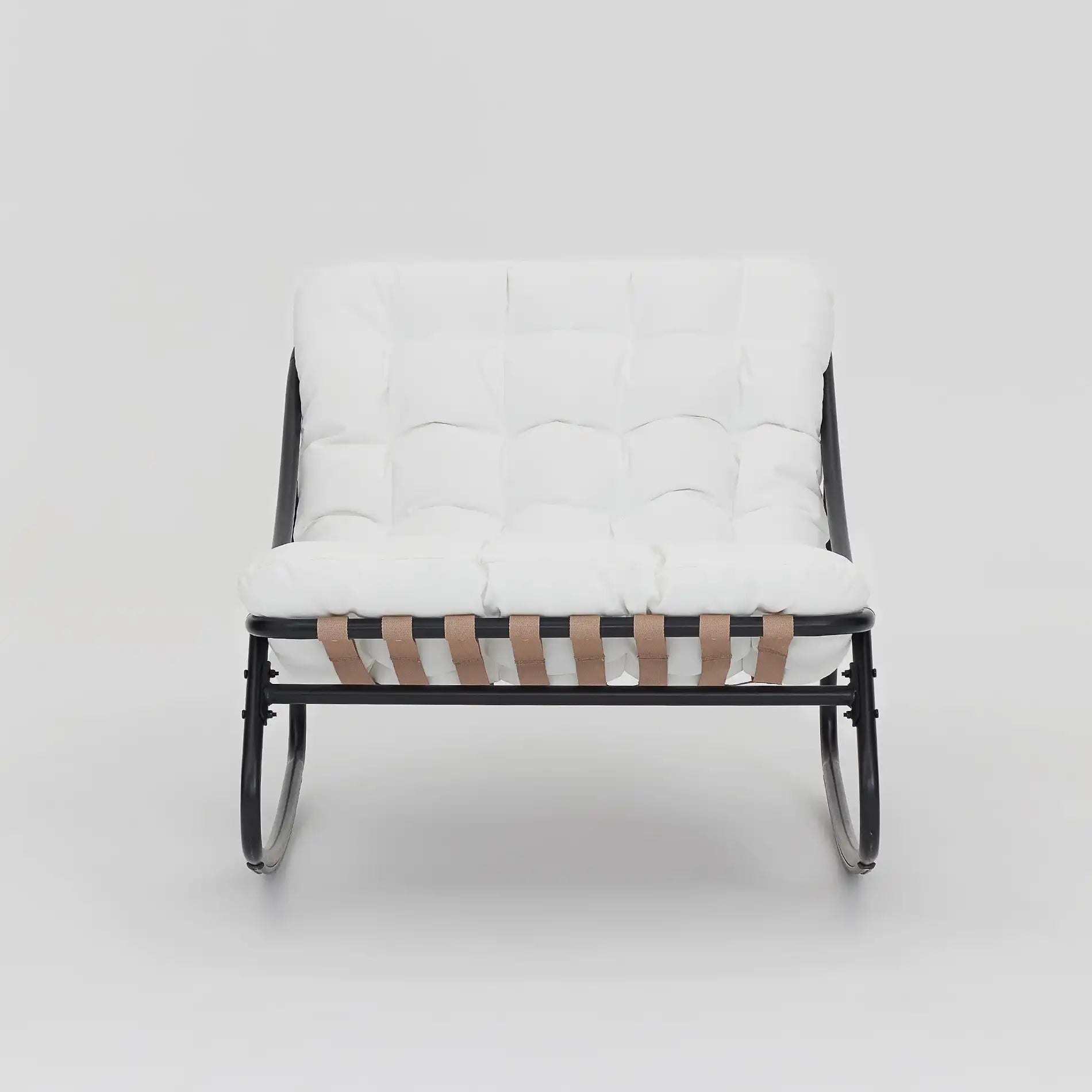 Qatran - Poltrona relax a dondolo moderna da esterno