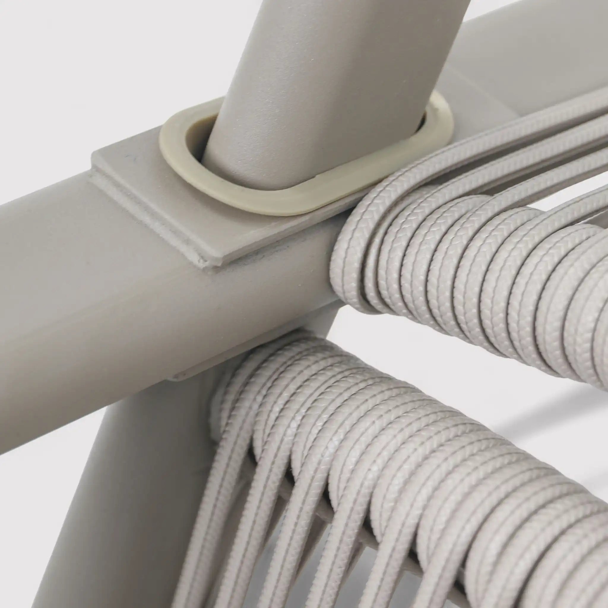 Azan - Set 2 sedie sdraio da esterno in acciaio e polyrattan