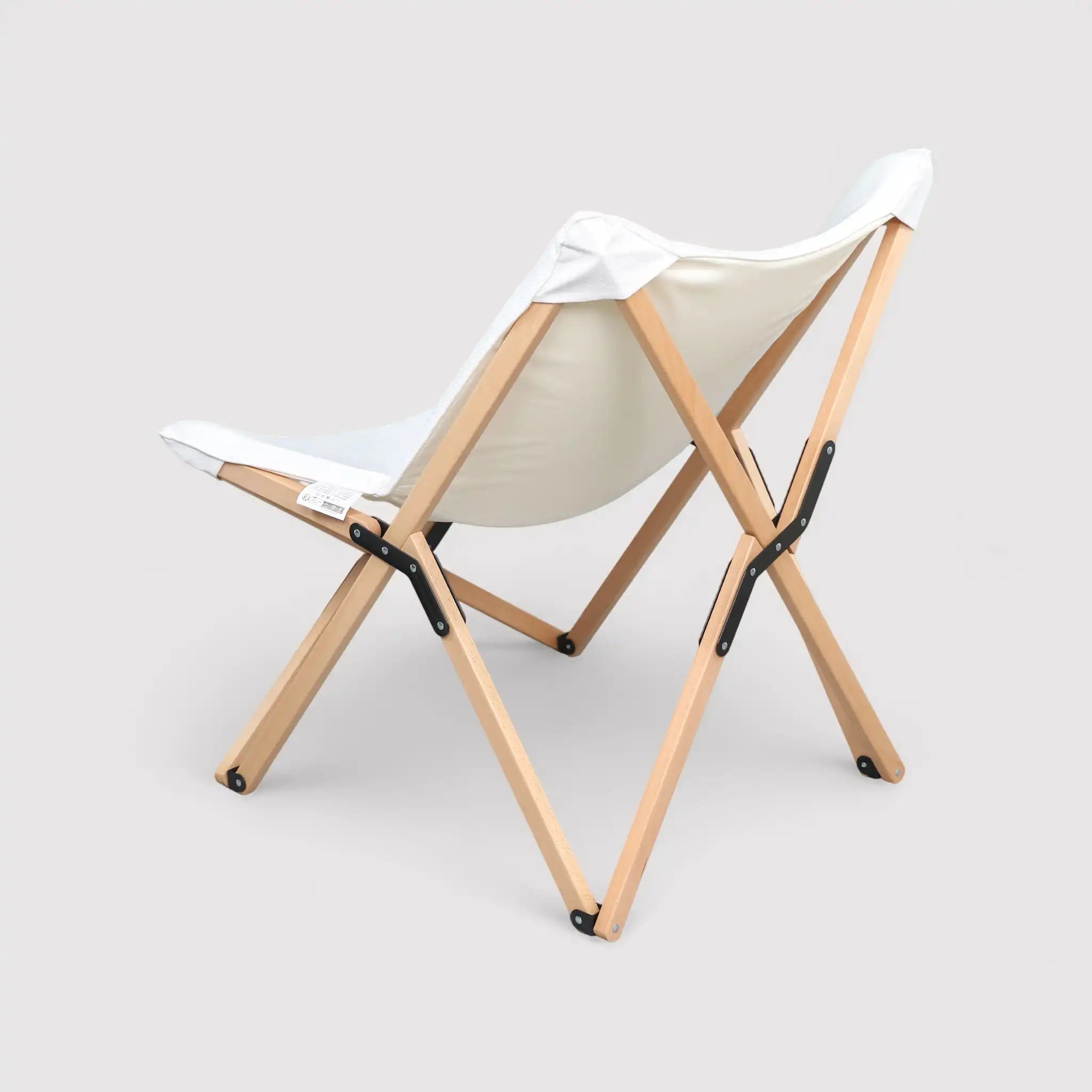 Mukwa - Sedia da regista pieghevole in legno da esterno