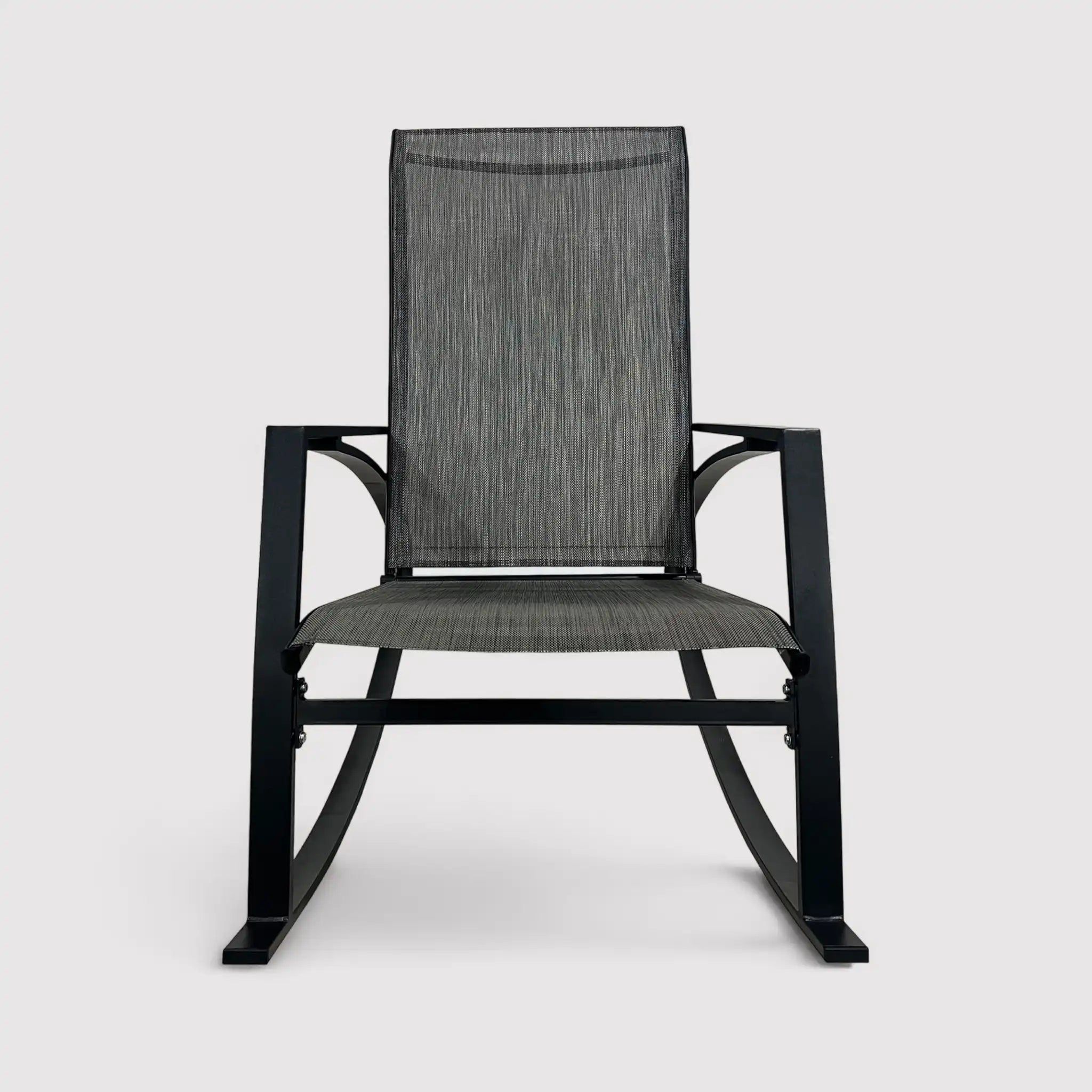 Portakal - Sedia a dondolo moderna per giardino o balcone