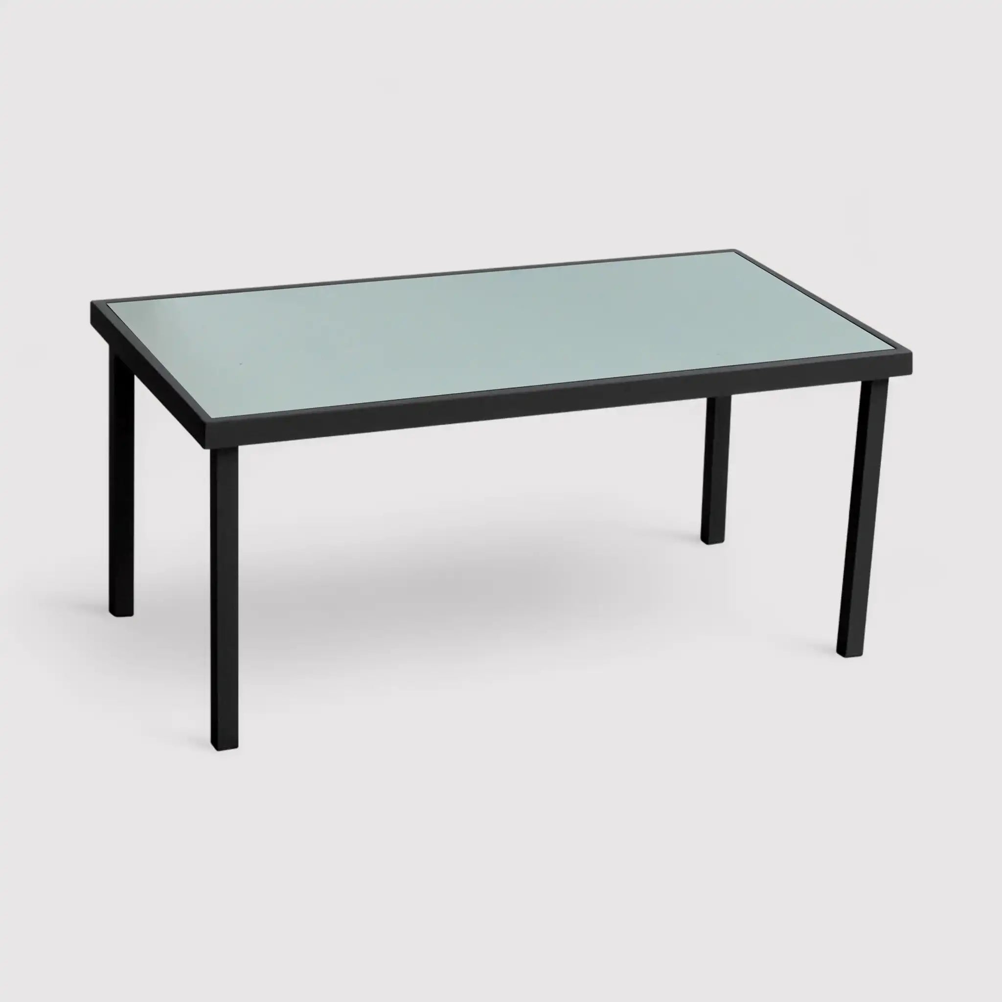 Rawal - Set 3 divani da esterno grigio chiaro con tavolino