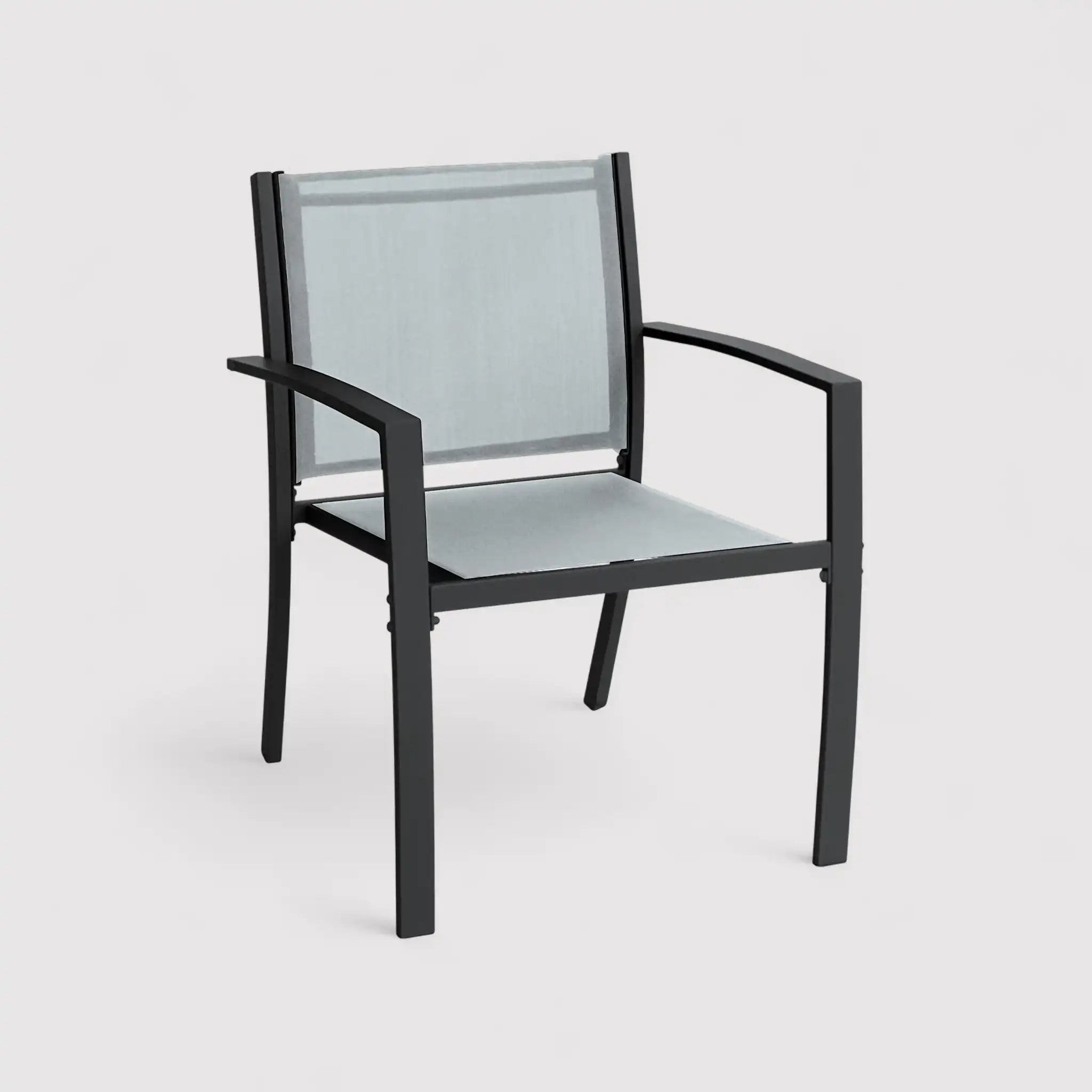 Rawal - Set 3 divani da esterno grigio chiaro con tavolino