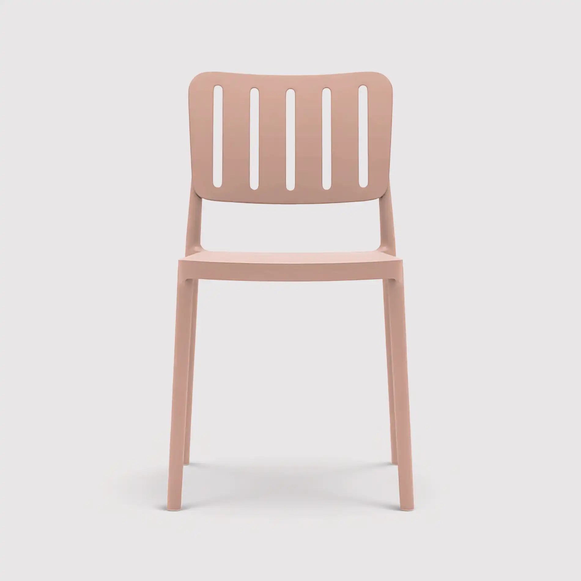 Jasaek - Sedia moderna rosa per casa o esterno