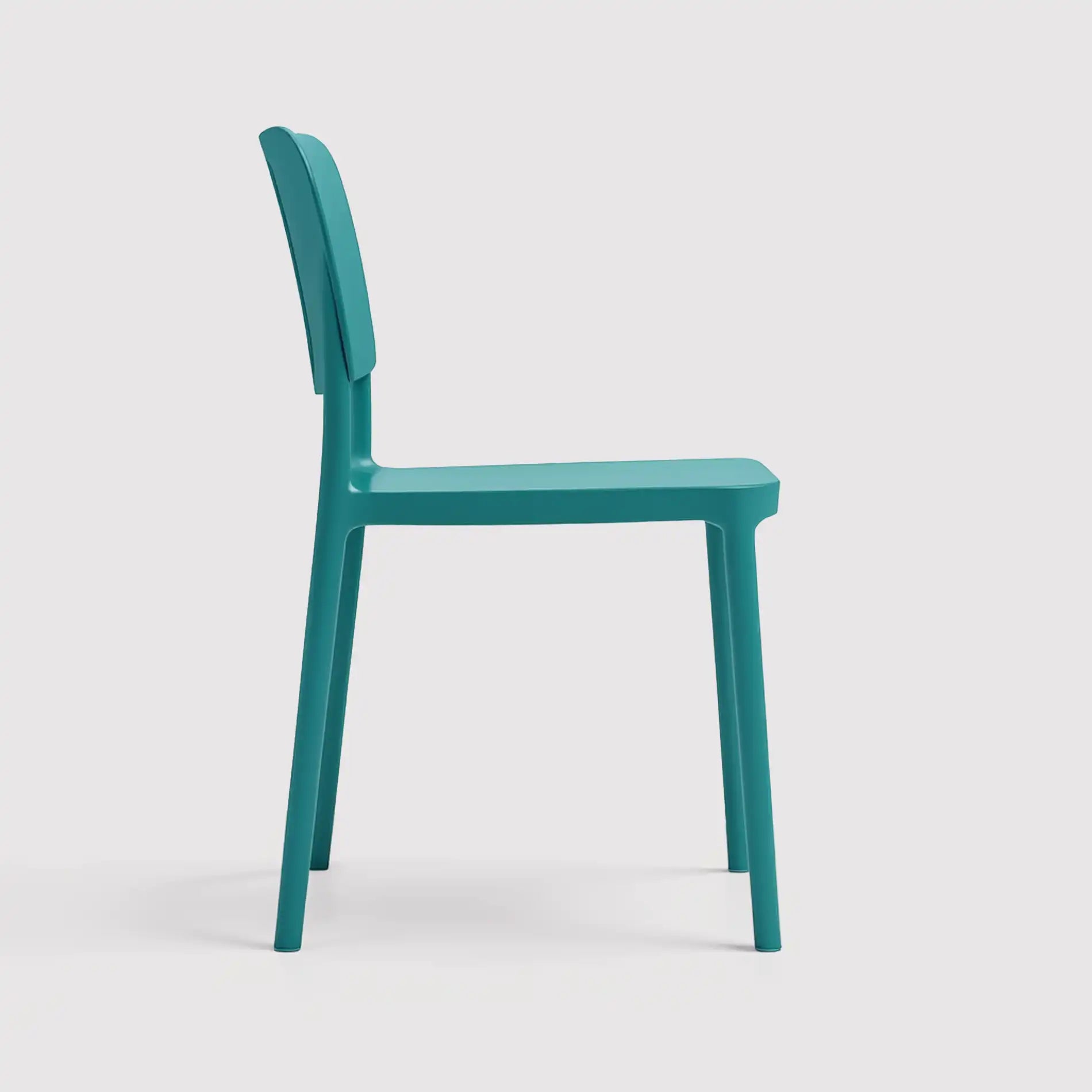 Alawe - Sedia per balcone o giardino color blu petrolio