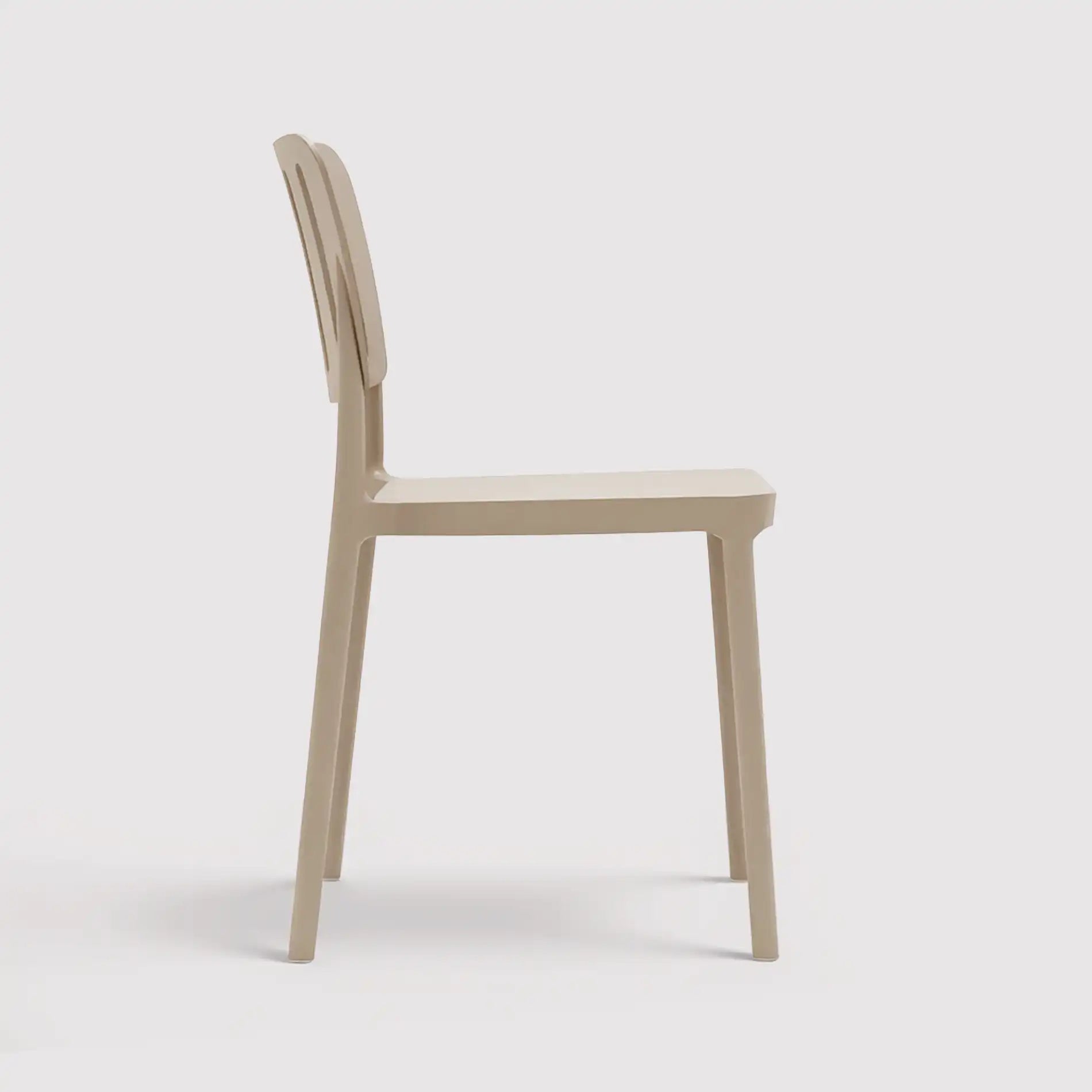 Koiralo - Sedia salvaspazio grigio tortora per casa o giardino