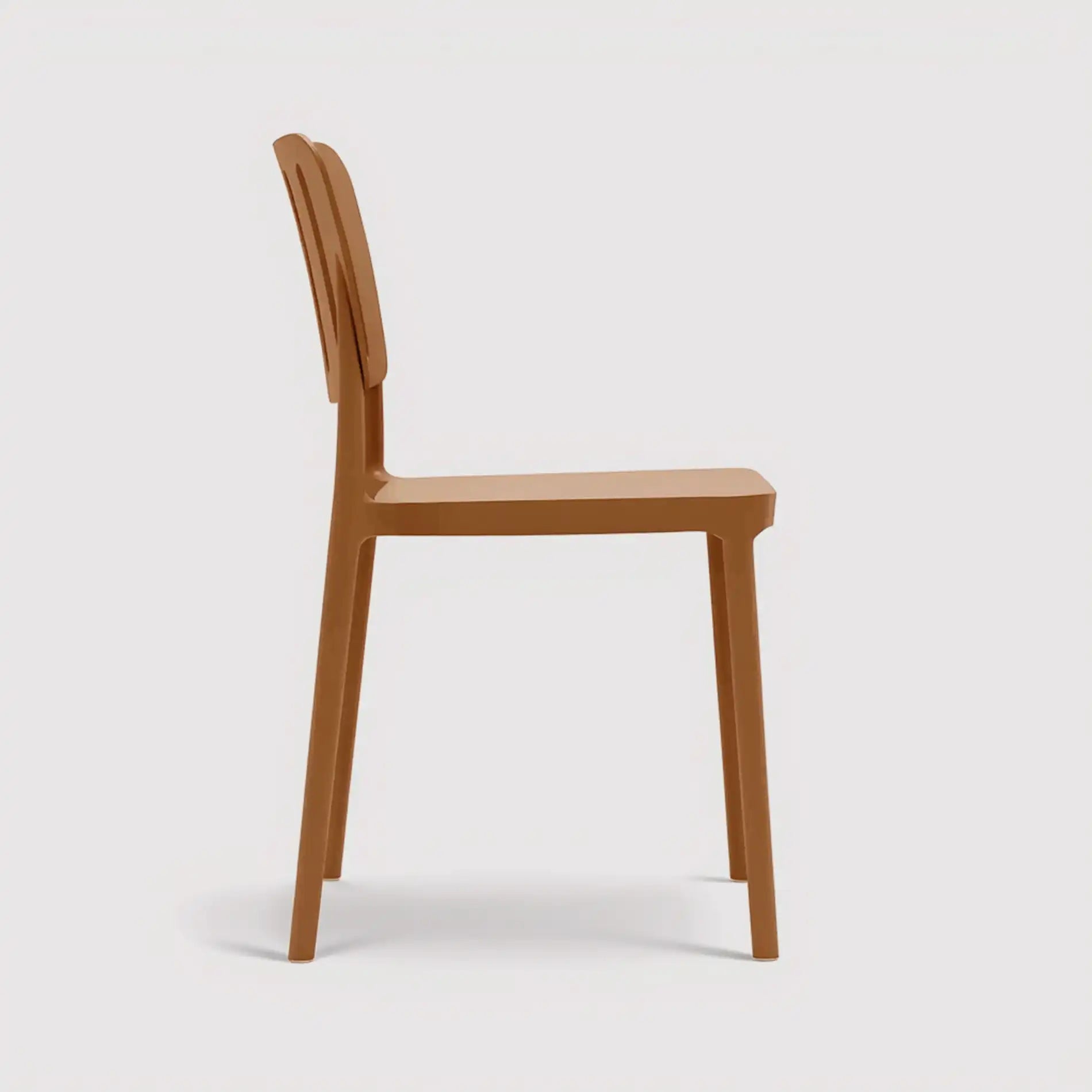 Jurema - Sedia per giardino o casa arancione terracotta