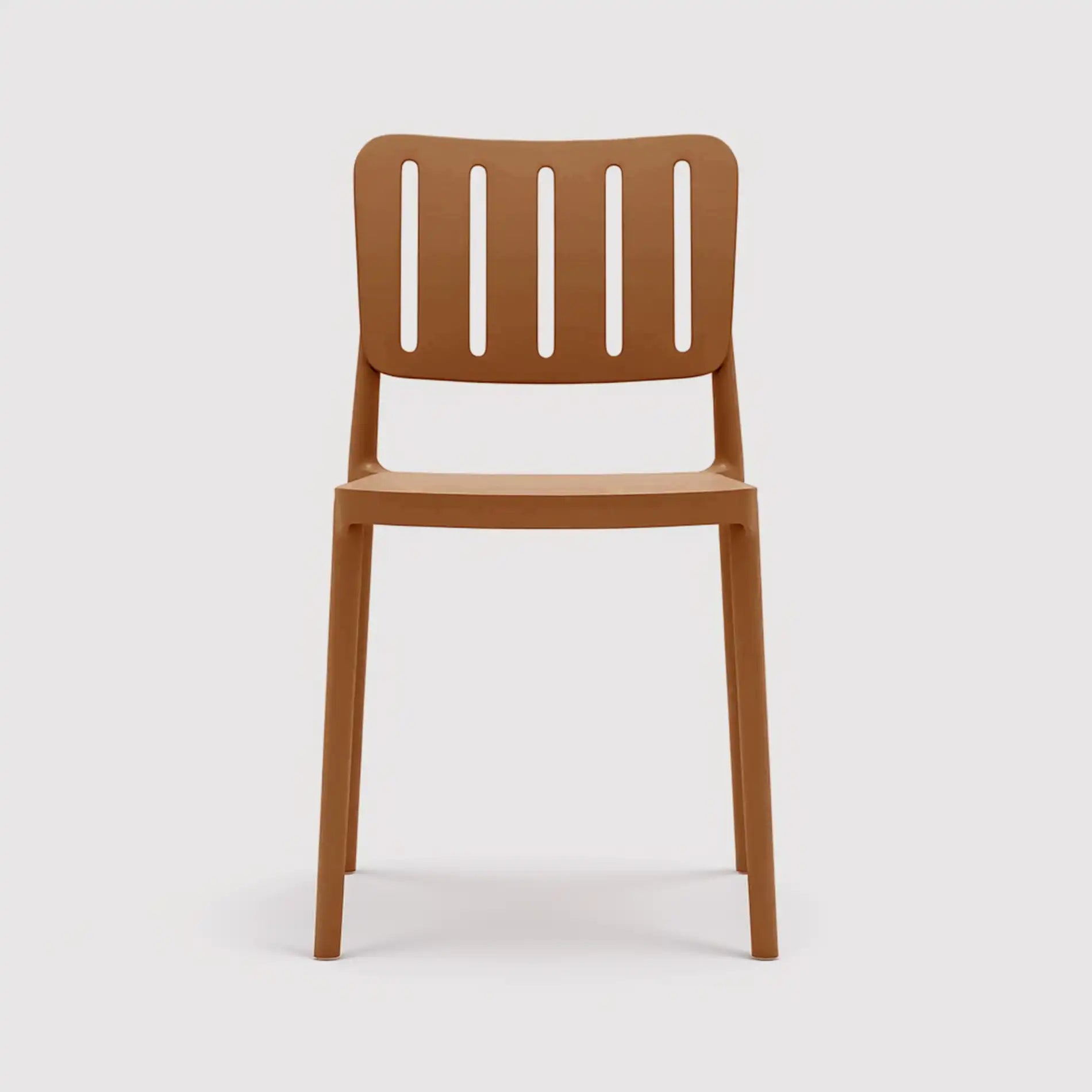 Jurema - Sedia per giardino o casa arancione terracotta