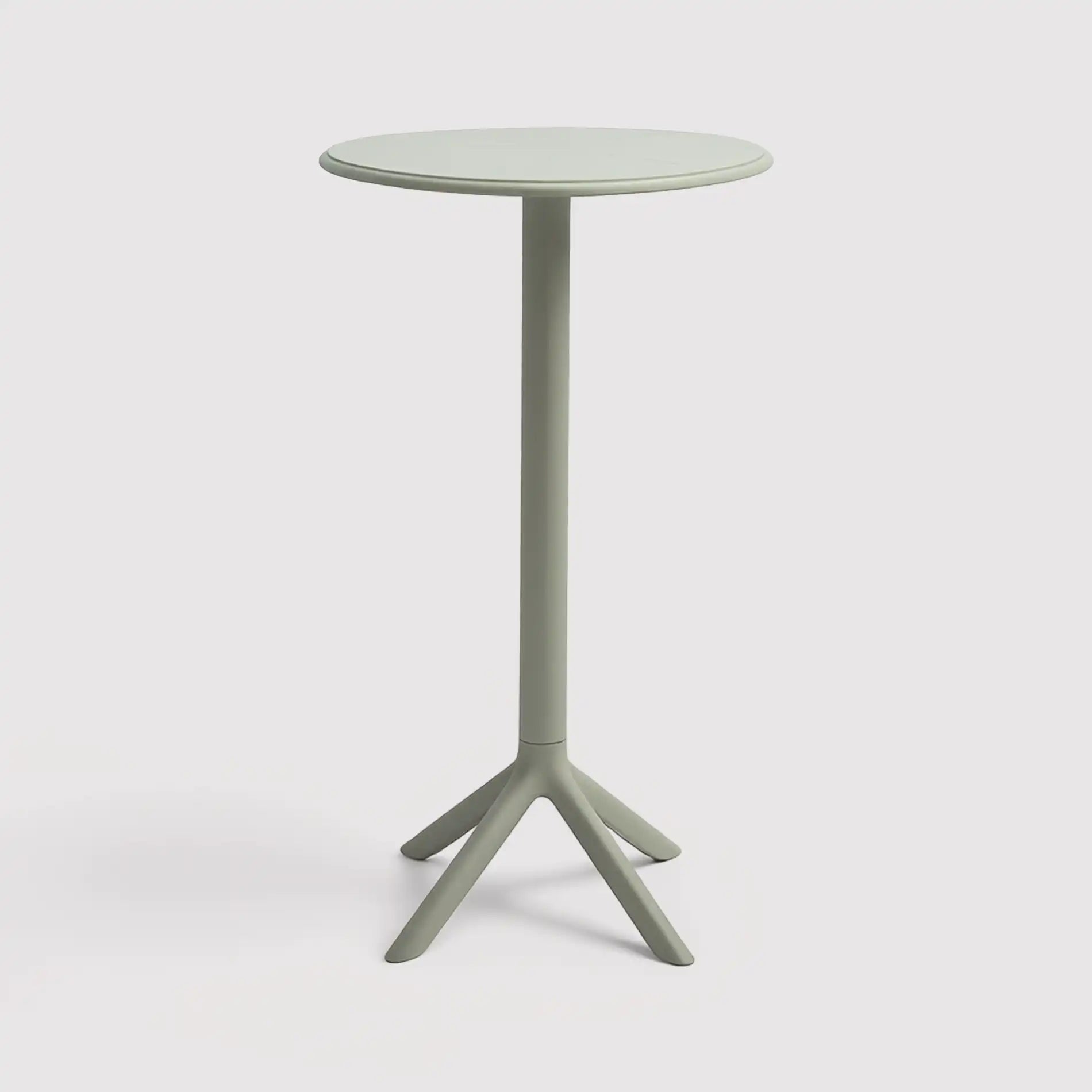 Eliora - Tavolino alto da bar verde chiaro per esterno o interno