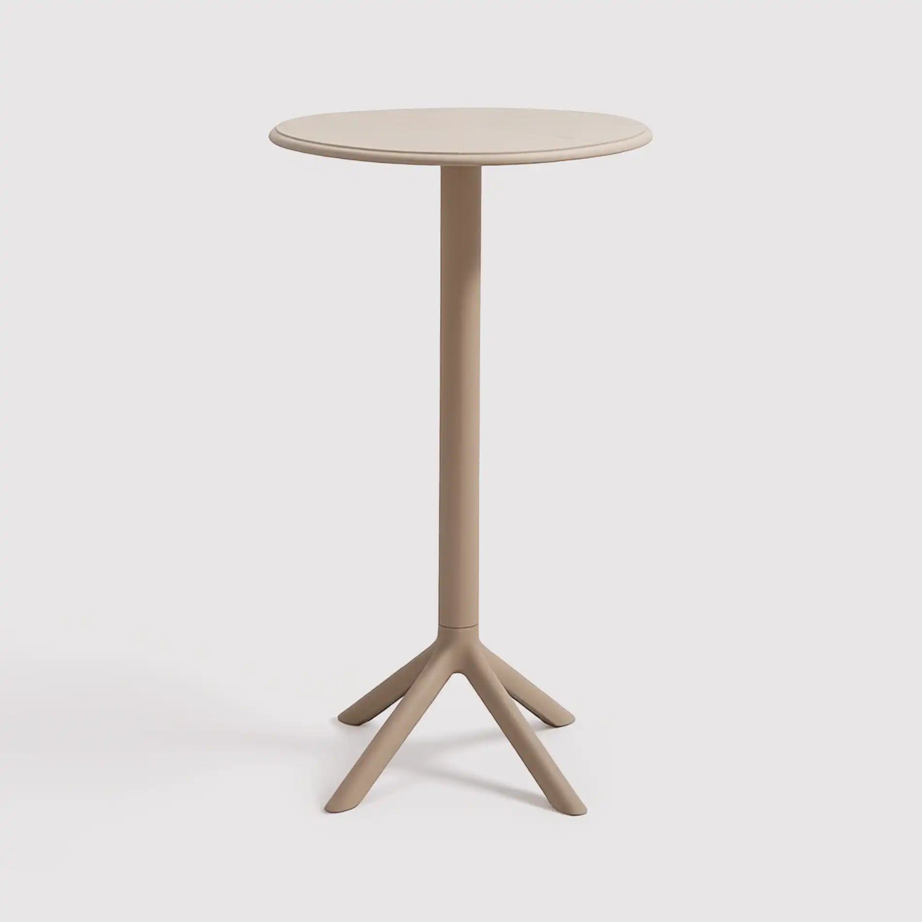 Naqel - Tavolino tondo alto per angolo bar da esterno o interno