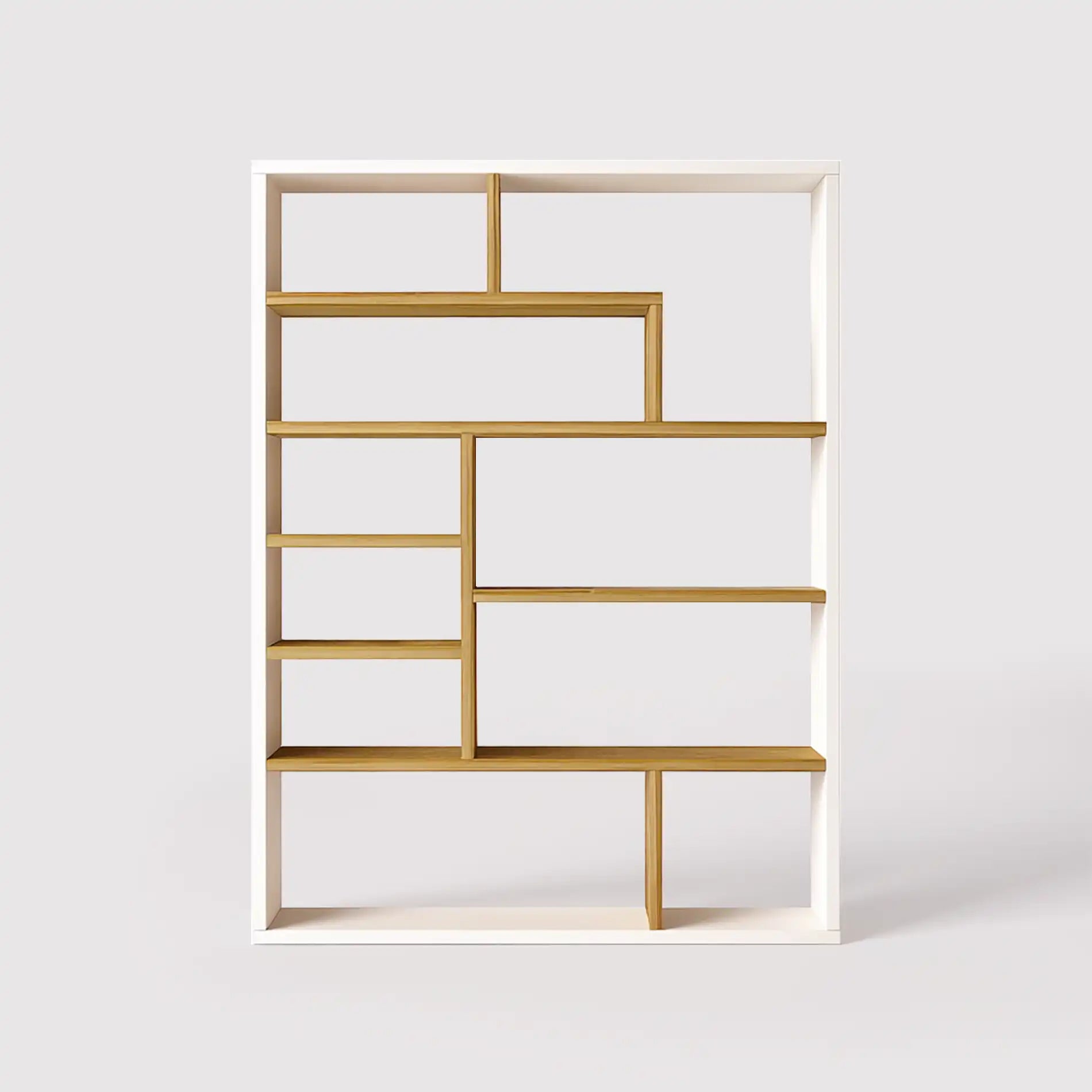 Laung - Scaffale moderno da salotto con 10 scomparti