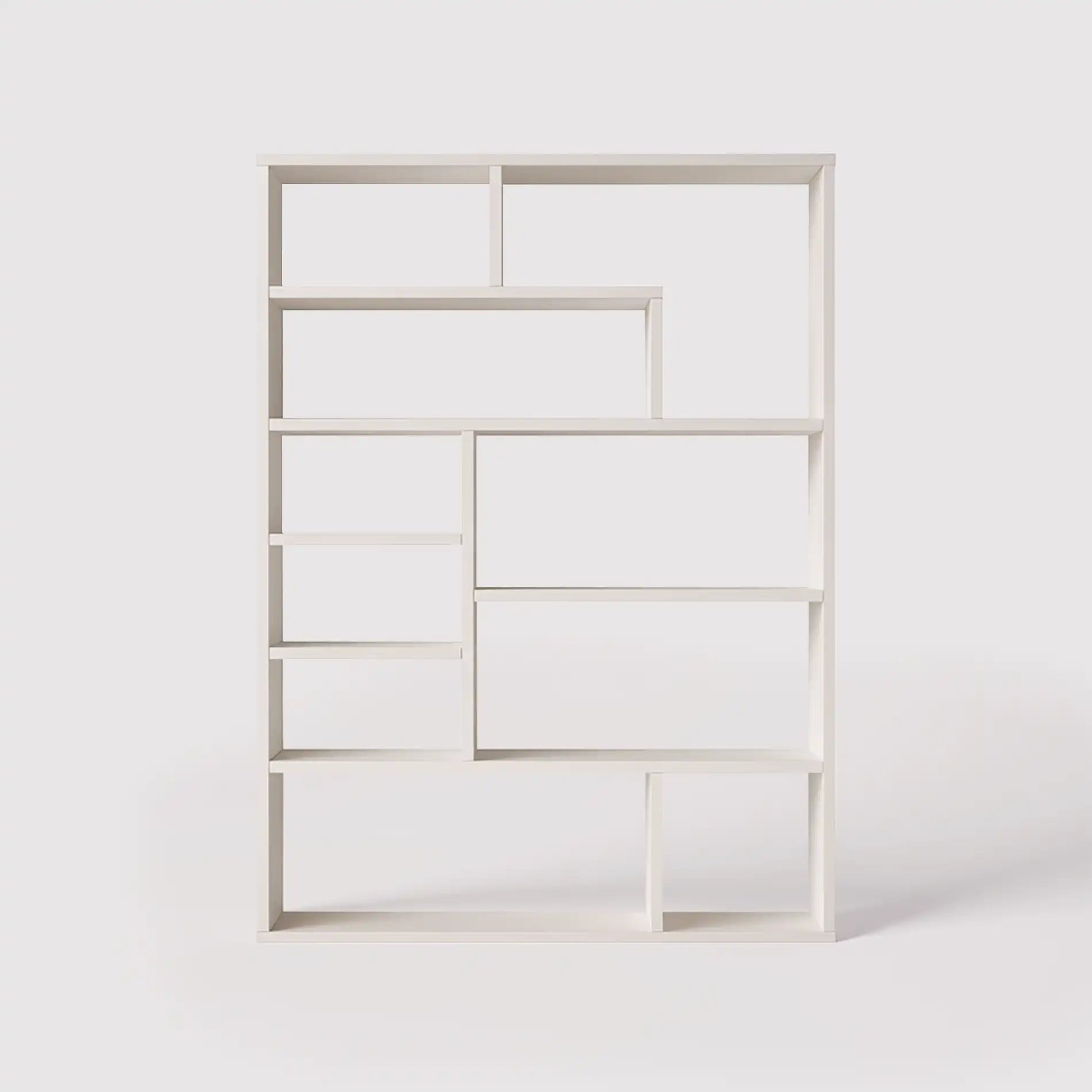 Iroko - Libreria da terra con design moderno e 10 vani