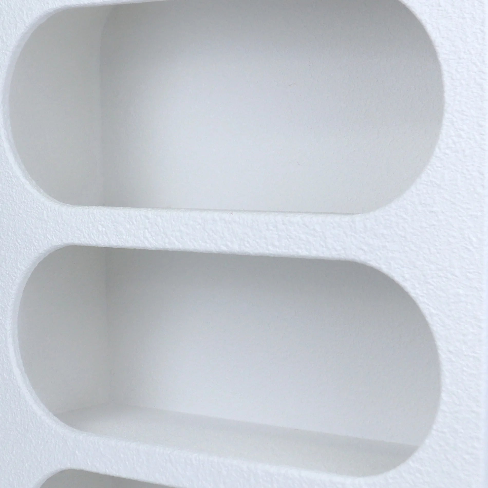 Selene – Modern White MDF Wall Shelf, Floating Wall Mounted Shelf