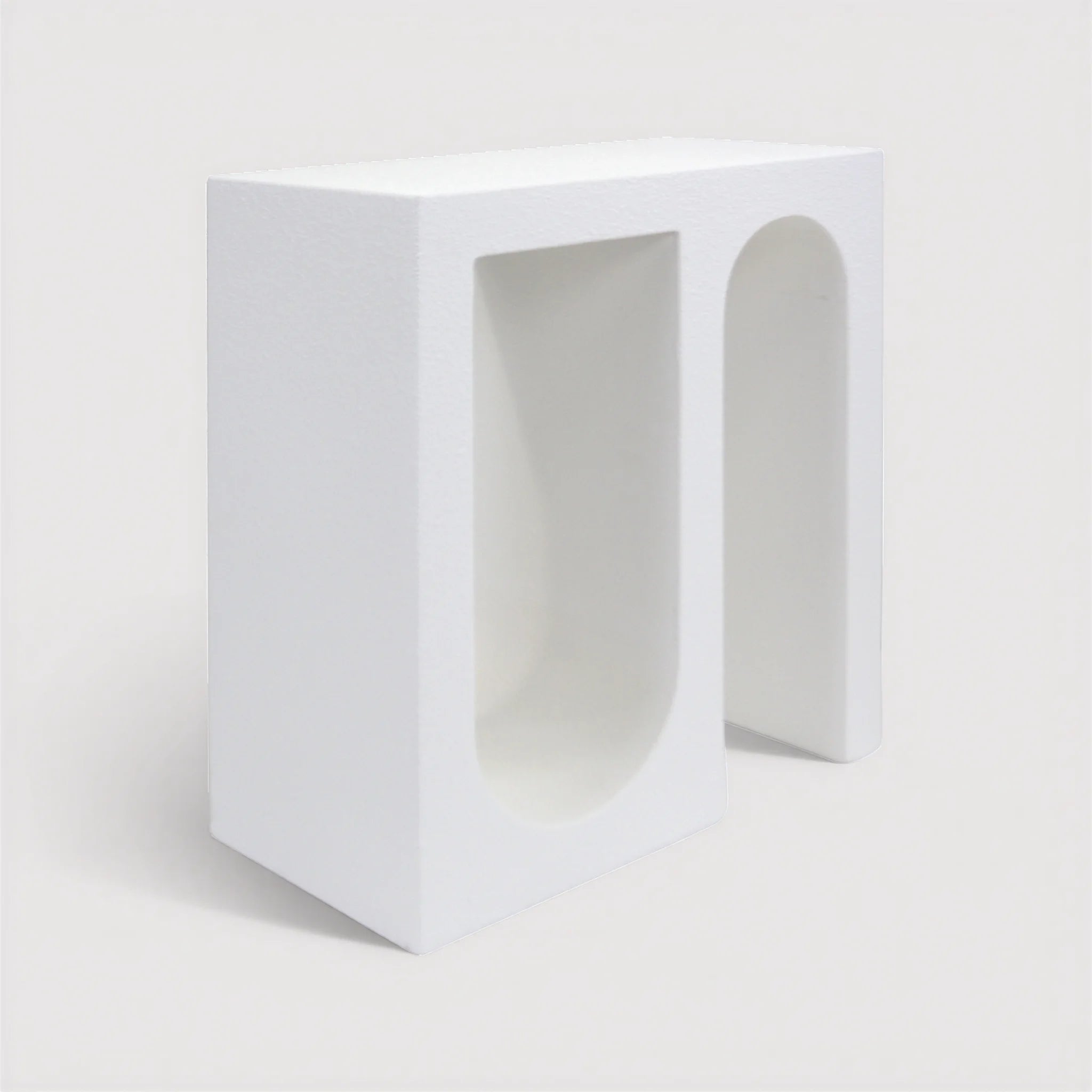 Linnea – Modern White MDF Bedside Table