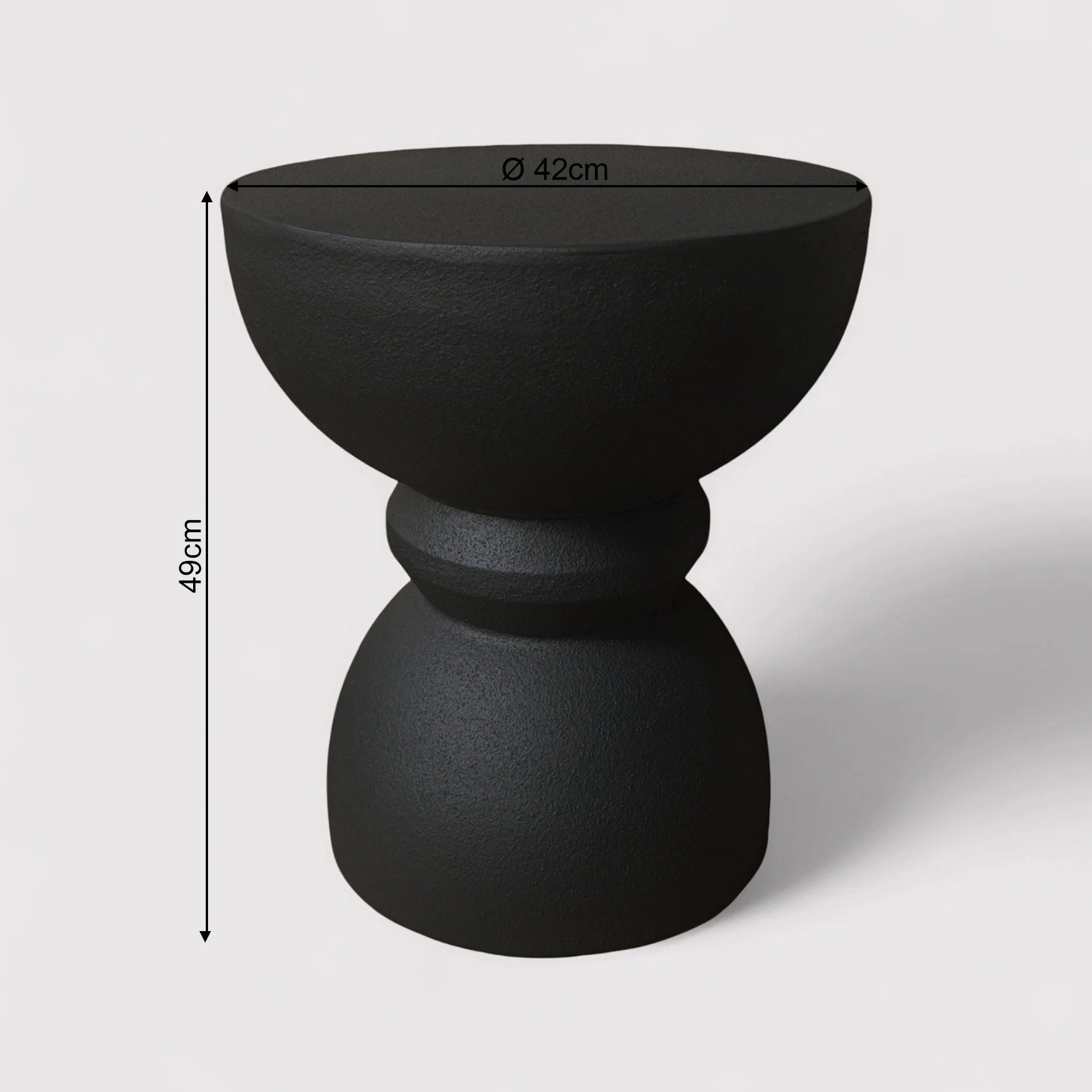 Basalt - Coffee Table Black Modern Style
