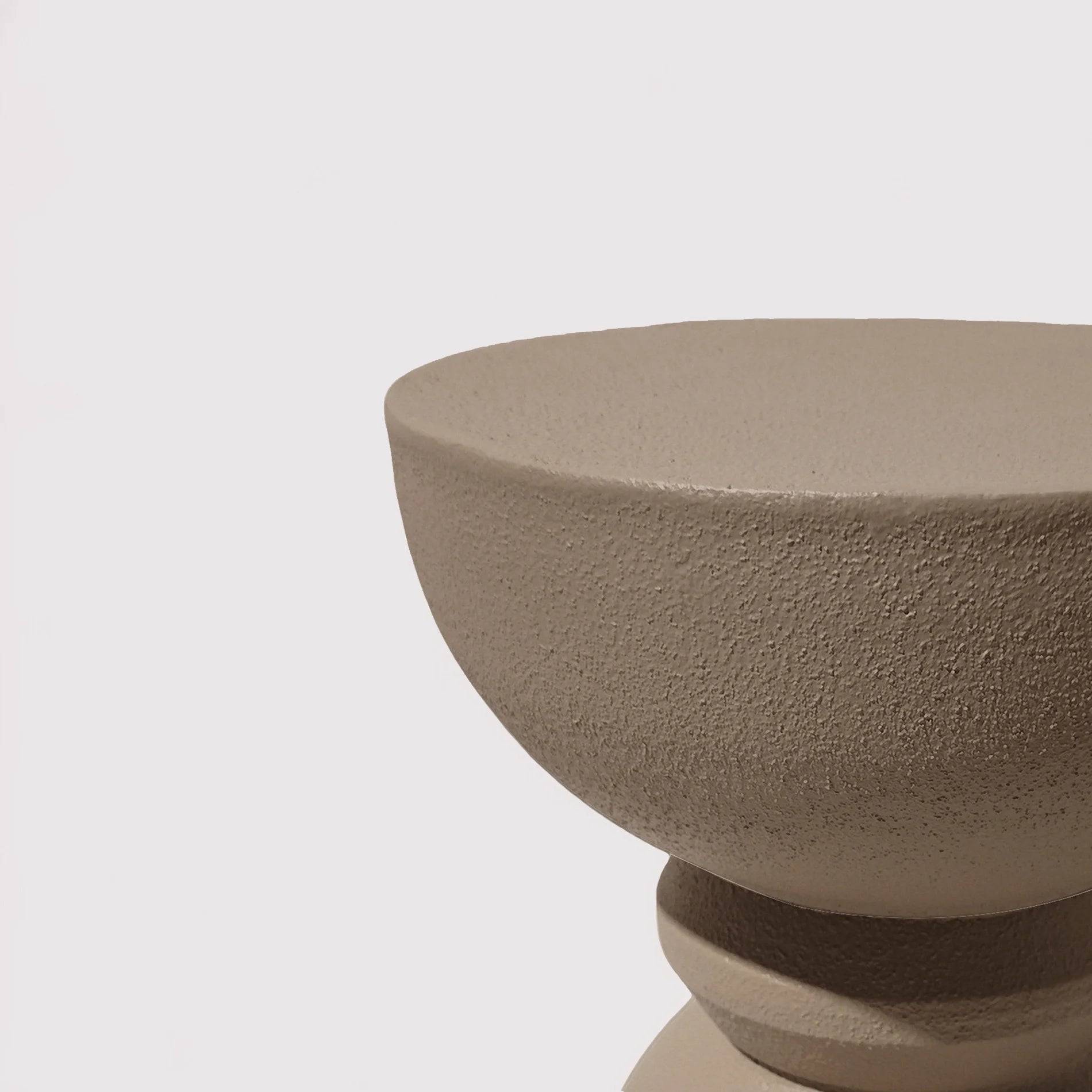 Dolomite - Coffee Table Mocha Brown Modern Style