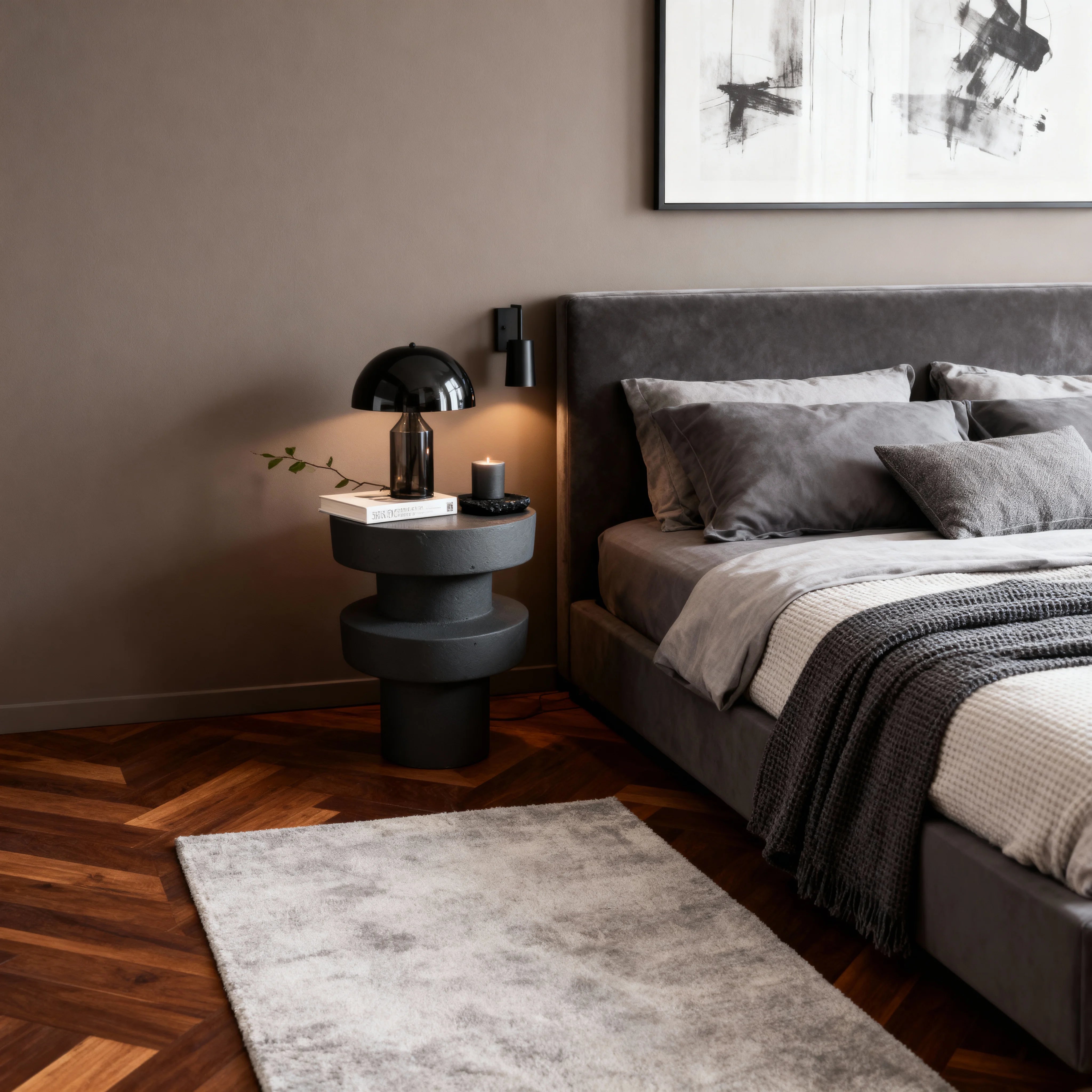 Basen - Coffee Table Black Modern Style